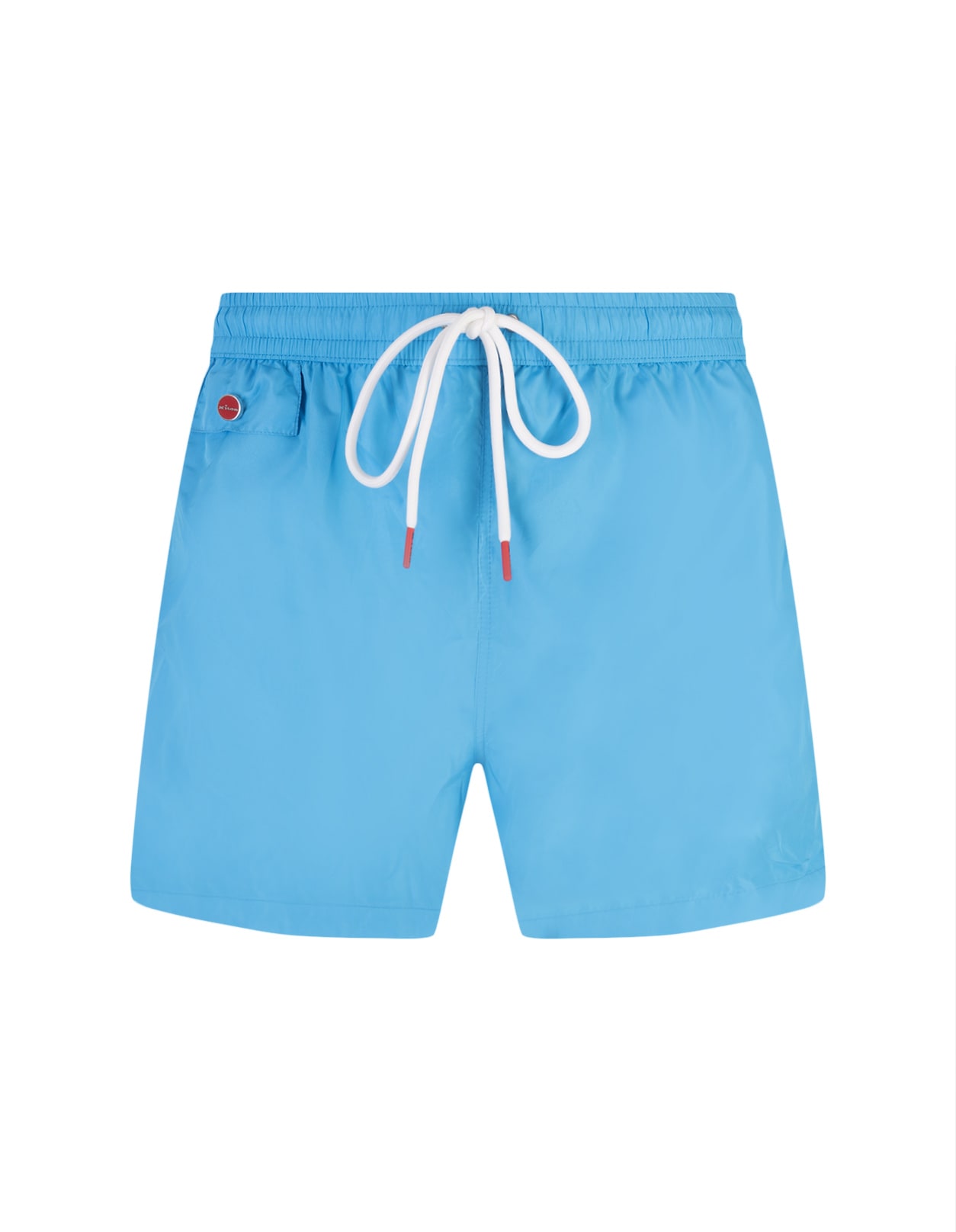 Shop Kiton Sky Blue Swim Shorts
