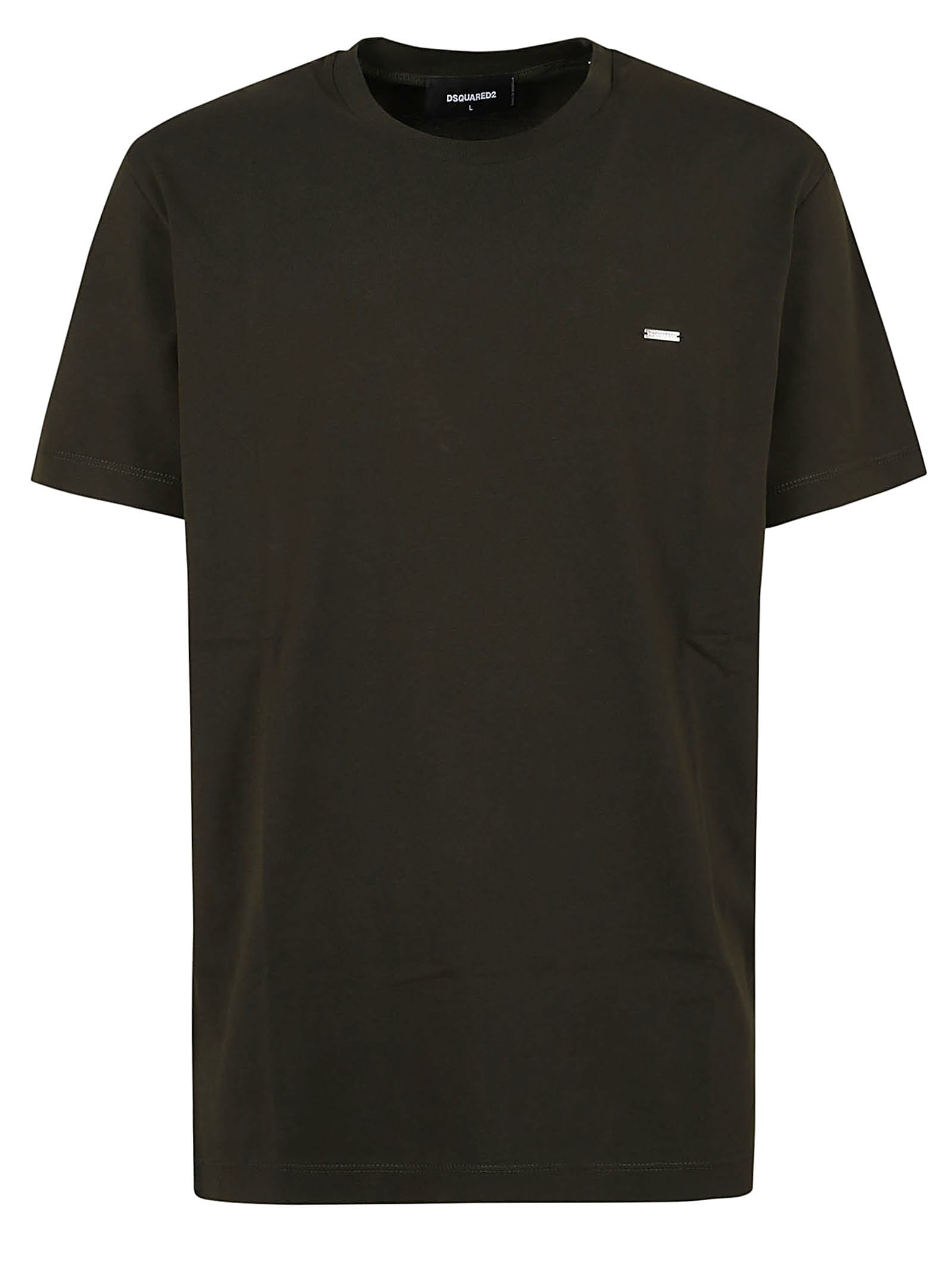 Shop Dsquared2 Cool Fit Tee In Military Green