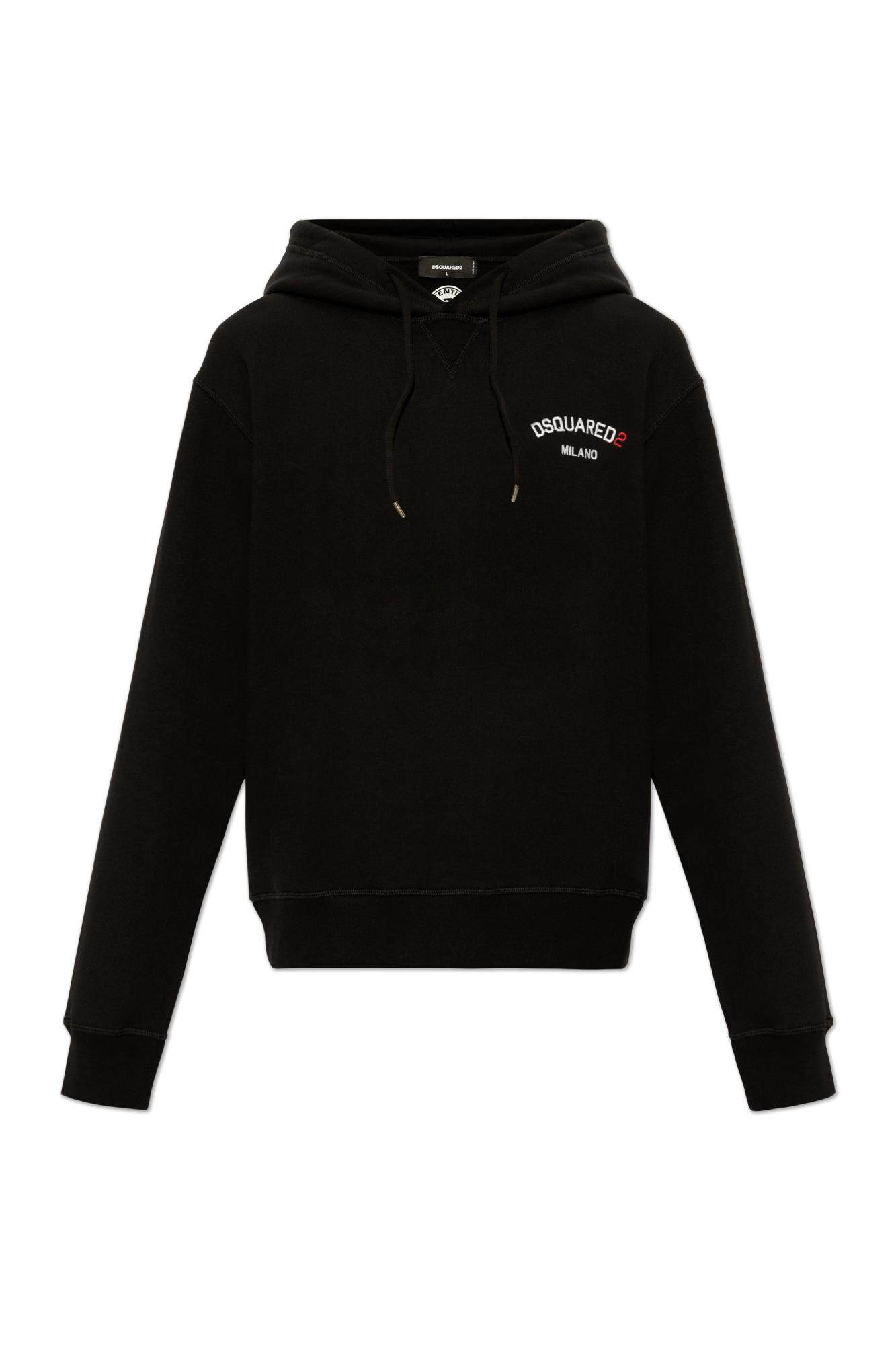 Shop Dsquared2 Sweatshirt With Logo In Nero