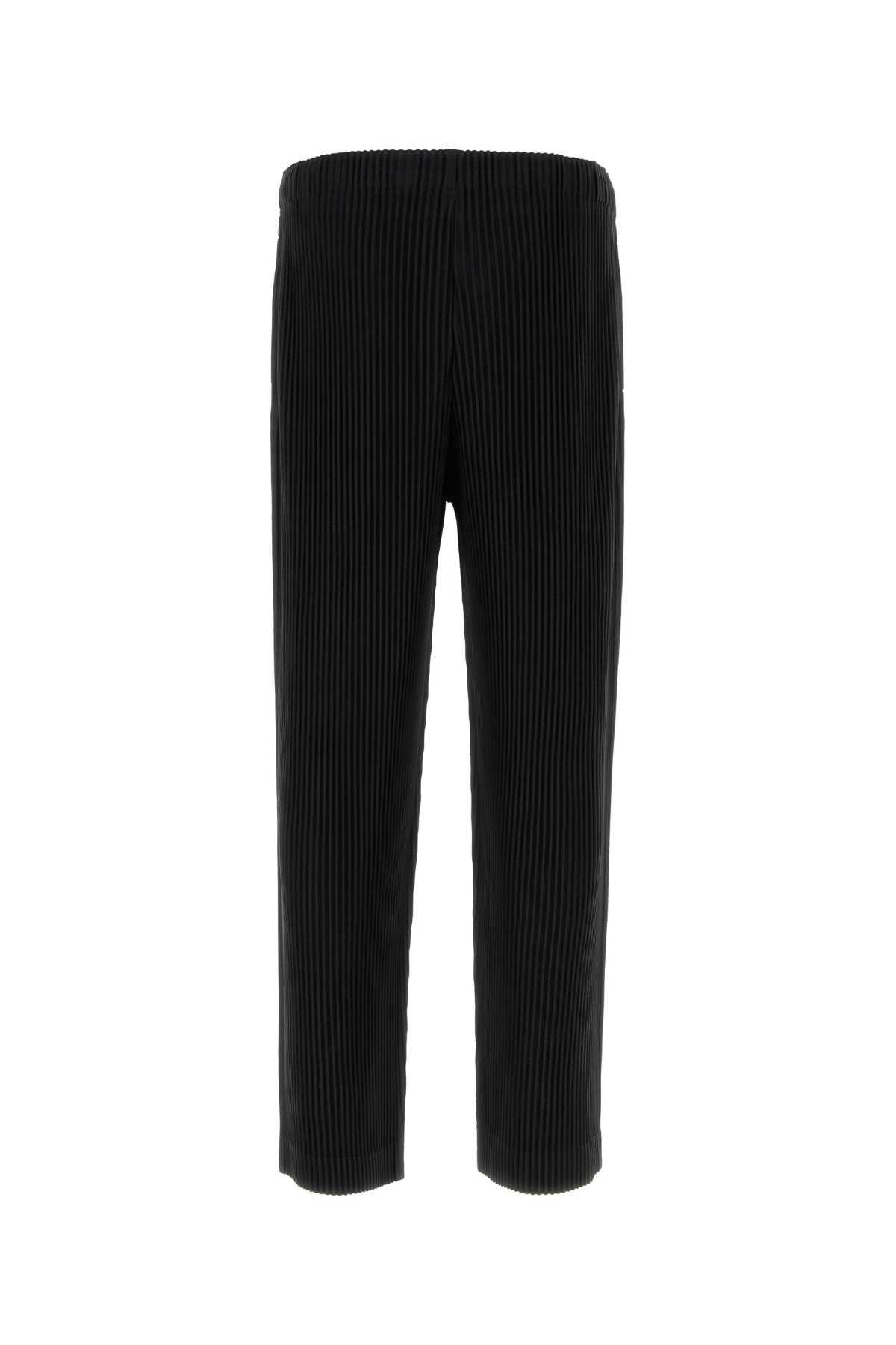 Shop Issey Miyake Black Polyester Pant