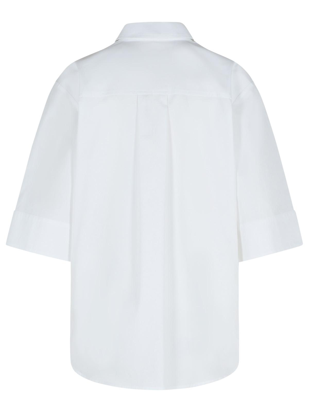 P.a.r.o.s.h White Cotton Shirt In Bianco