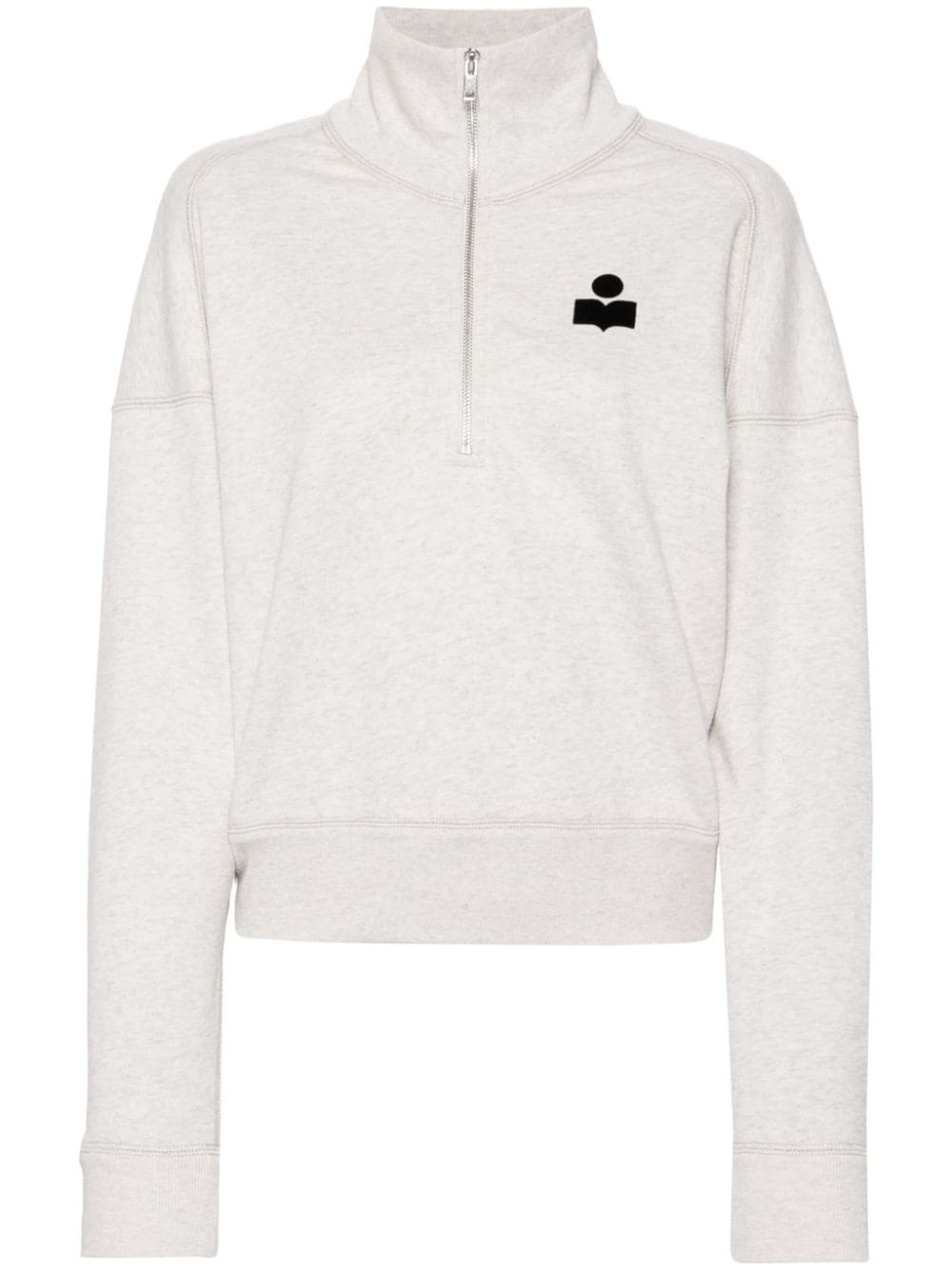 Marant Etoile Ecru Ross Sweatshirt In Beige