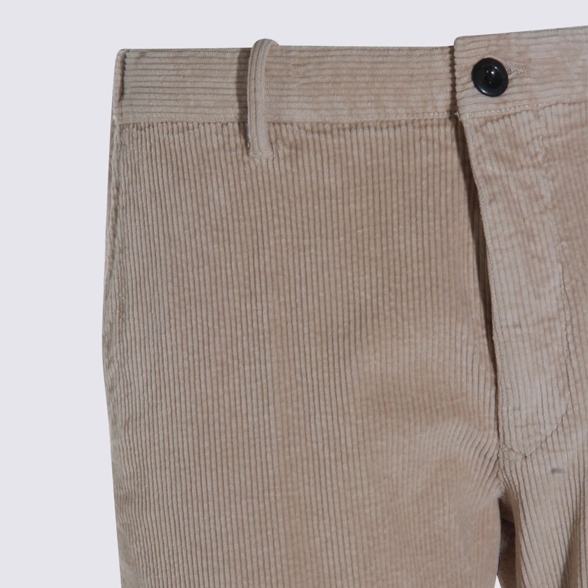 Incotex Light Beige Cotton Pants In Neutral