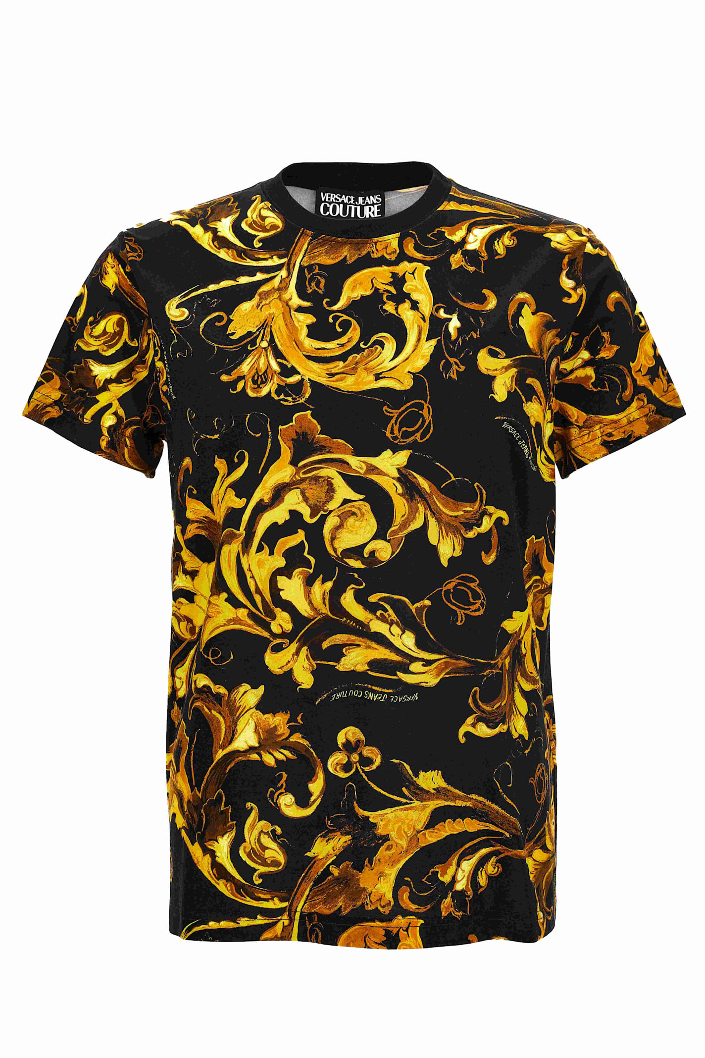 Versace Jeans Couture Cotton T Shirts In Multi
