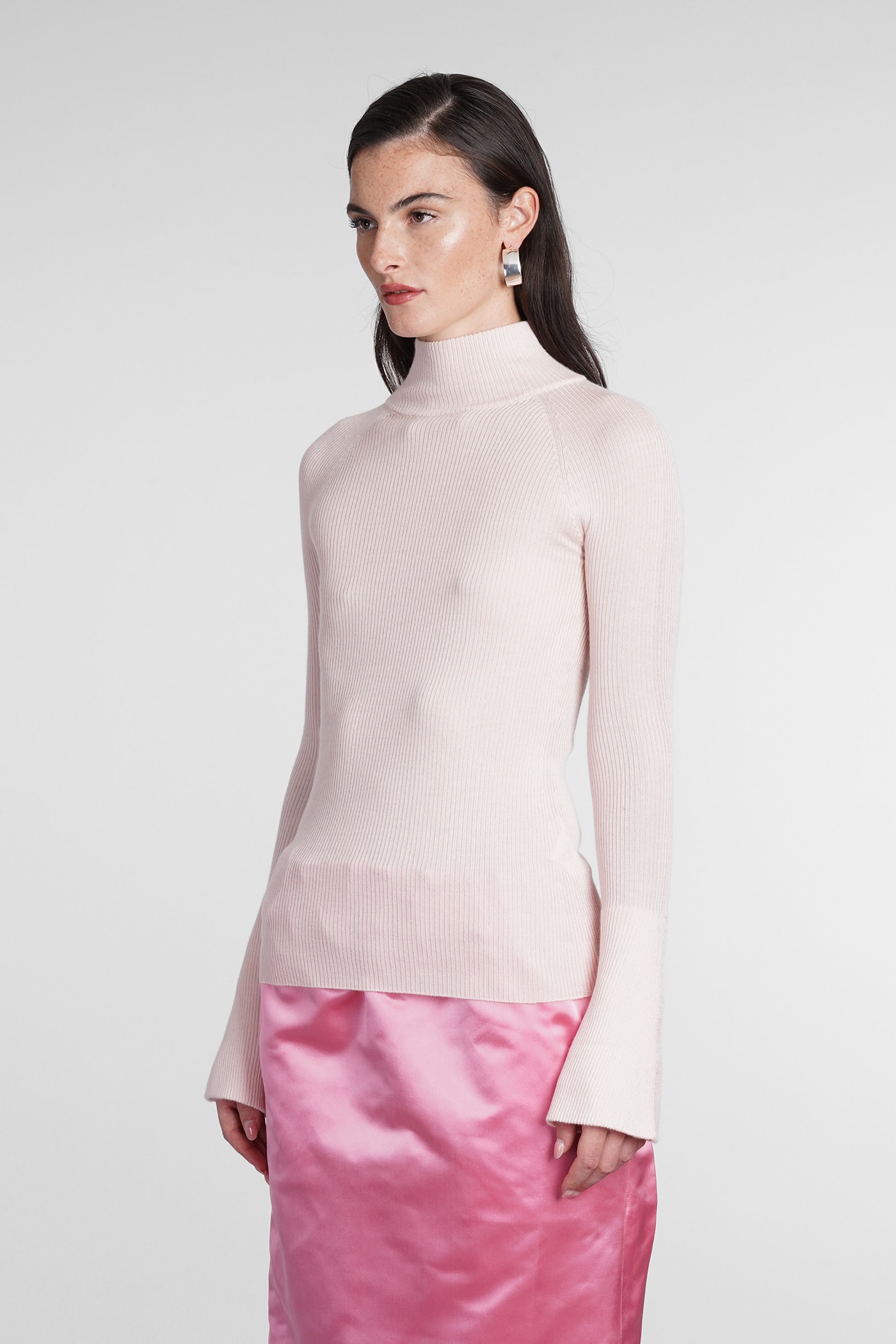 Shop Sa Su Phi Knitwear In Rose-pink Cashmere