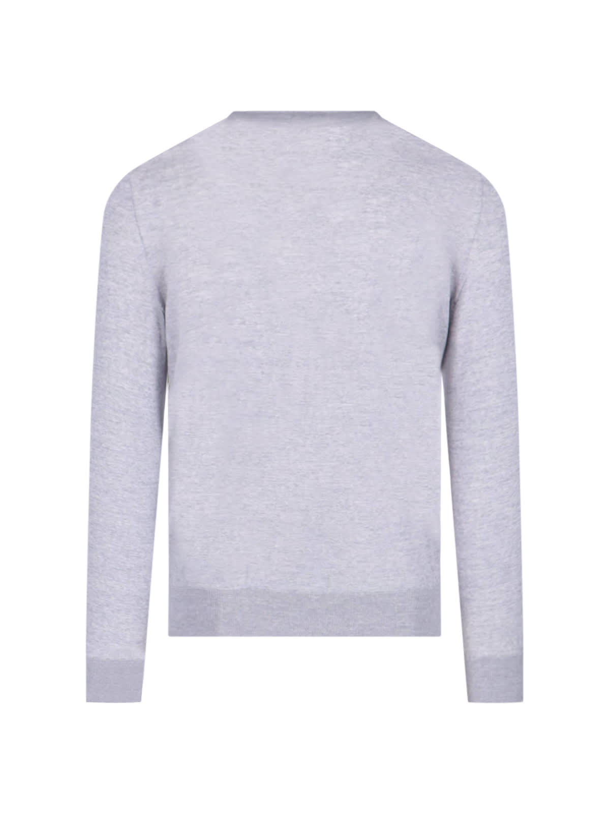 Shop Zegna Wool Sweater In Gray