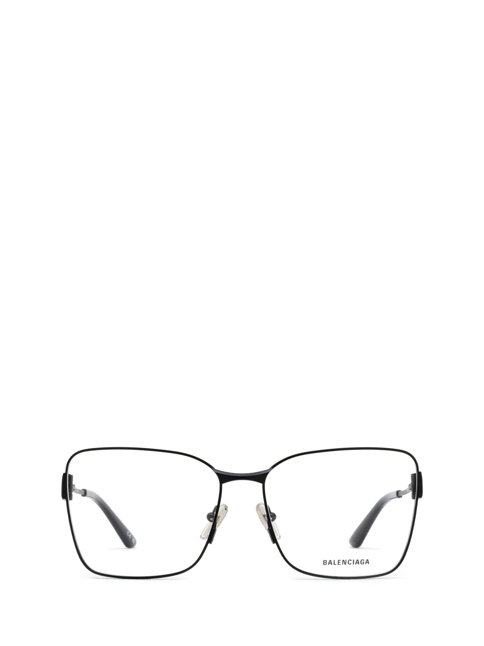 Shop Balenciaga Bb0339o Black Glasses