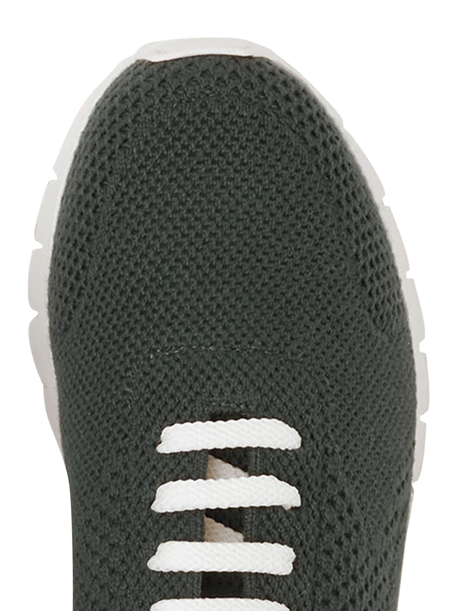 Shop Kiton Fits - Sneakers Shoes Cashmere In Pine Green
