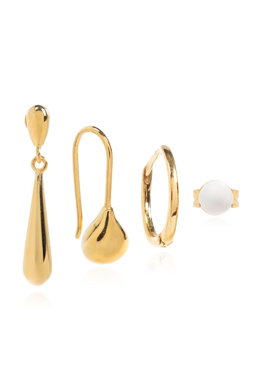 LEMAIRE SET OF FOUR EARRINGS
