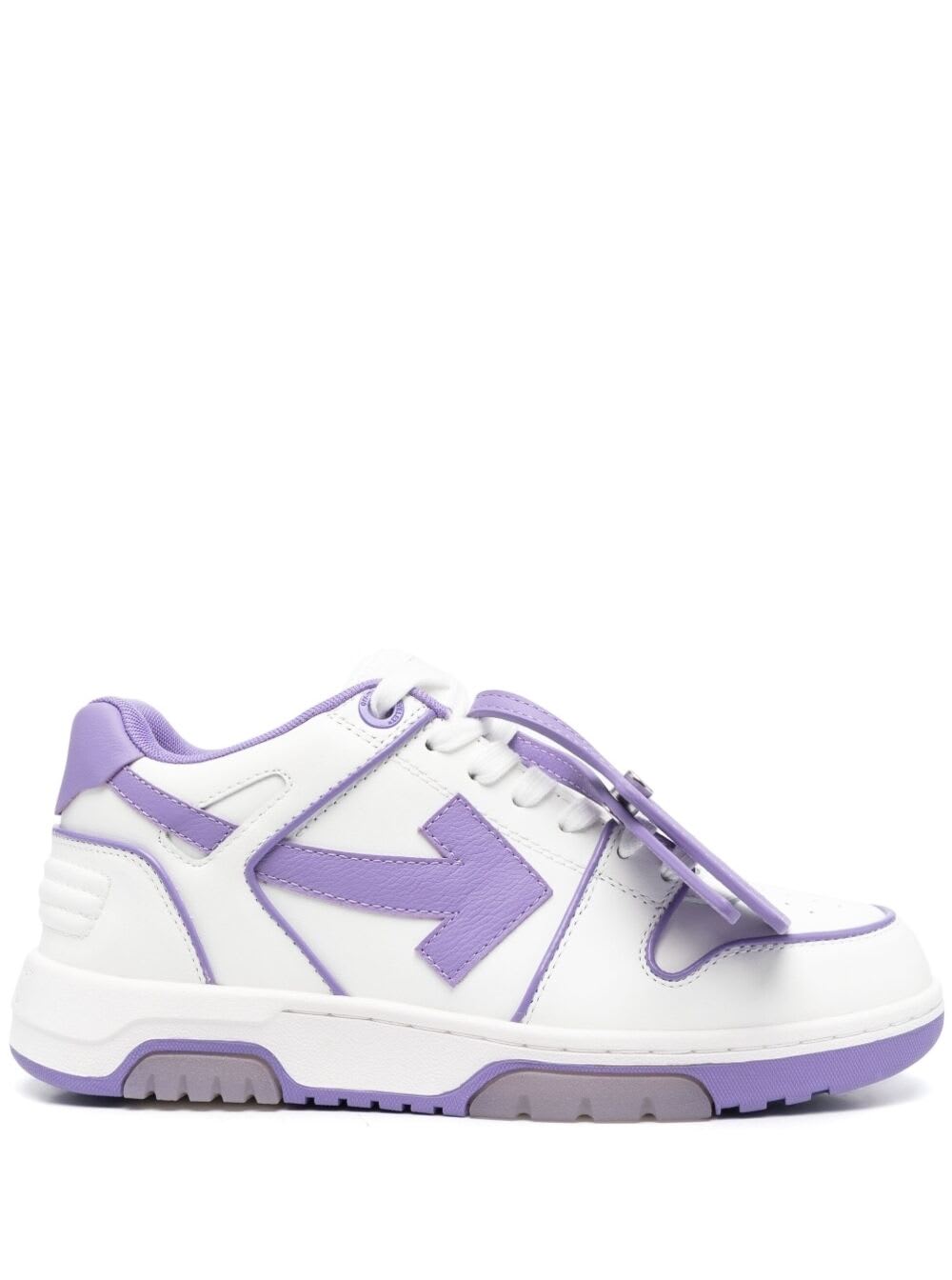 Off-white Out Of Office Outlined In Violet