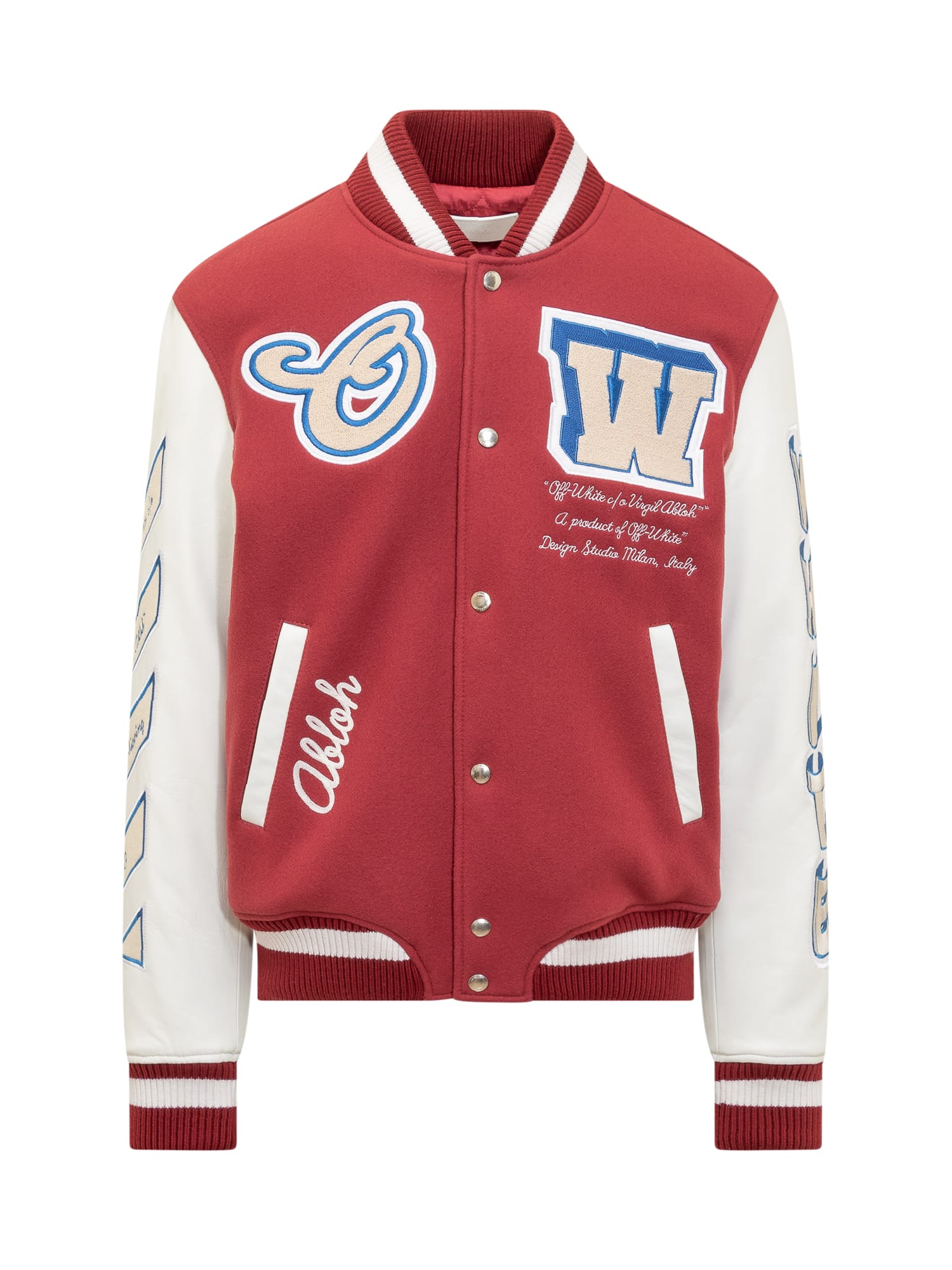 Shop Off-white Onthego Jacket In Red