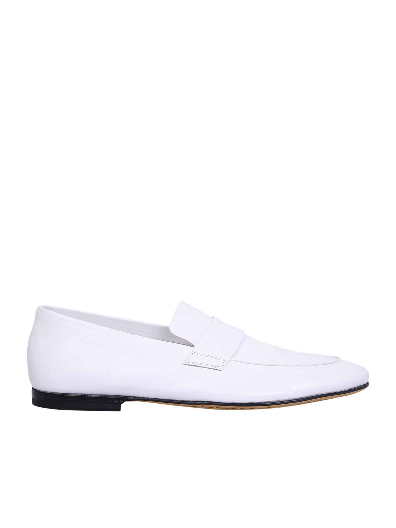 Airto 1 Leather White Loafers