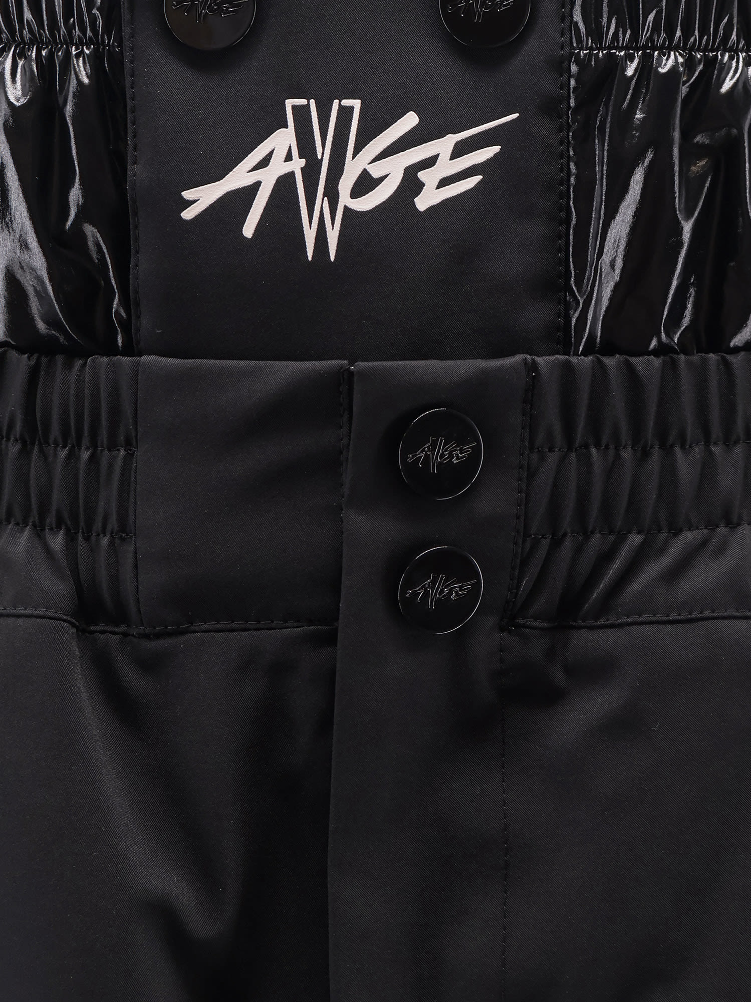 Moncler Genius Asap Rocky Padded Shorts And Pockets In Black