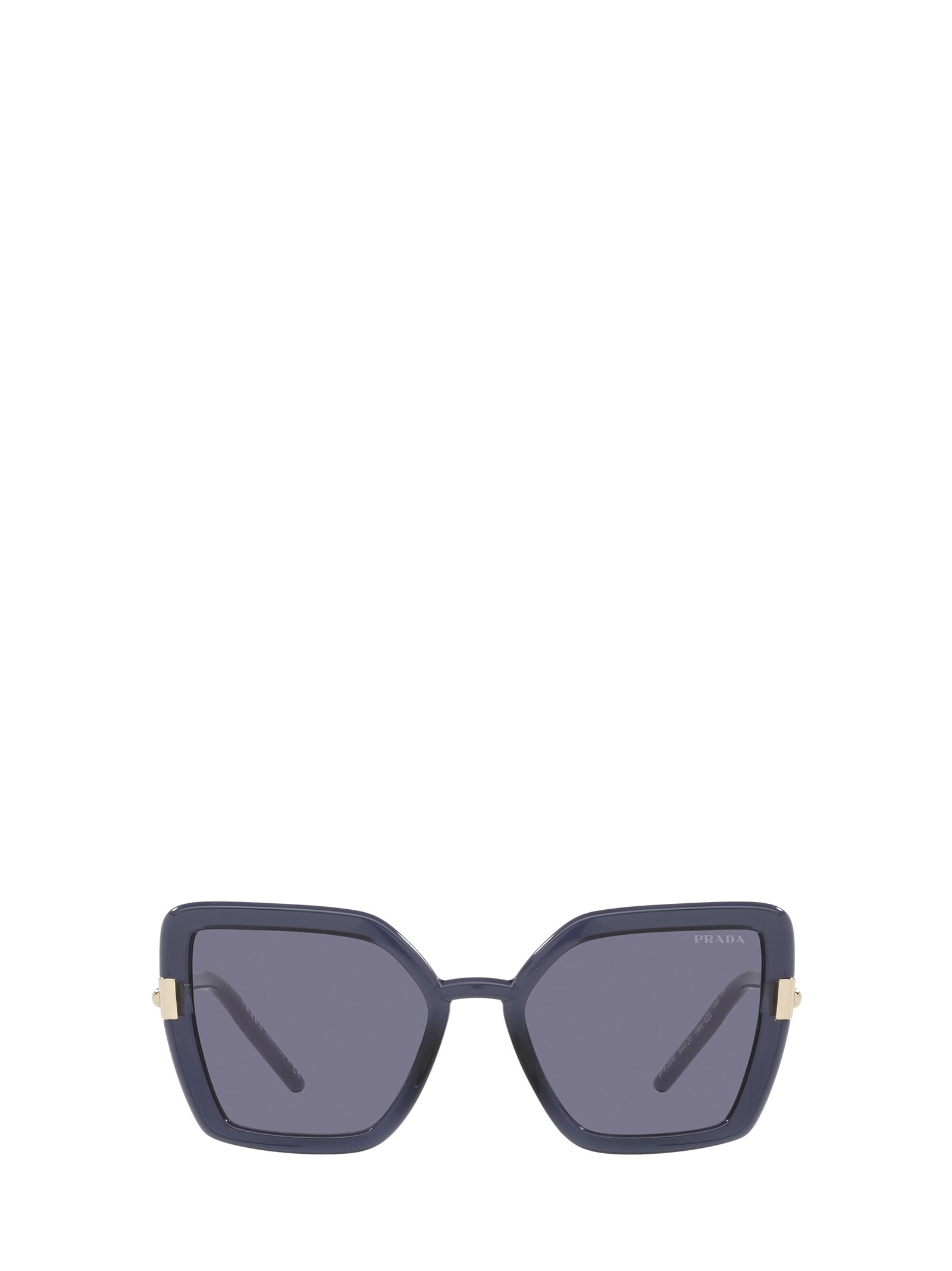 Prada Eyewear Prada Pr 09ws Crystal Bluette Sunglasses