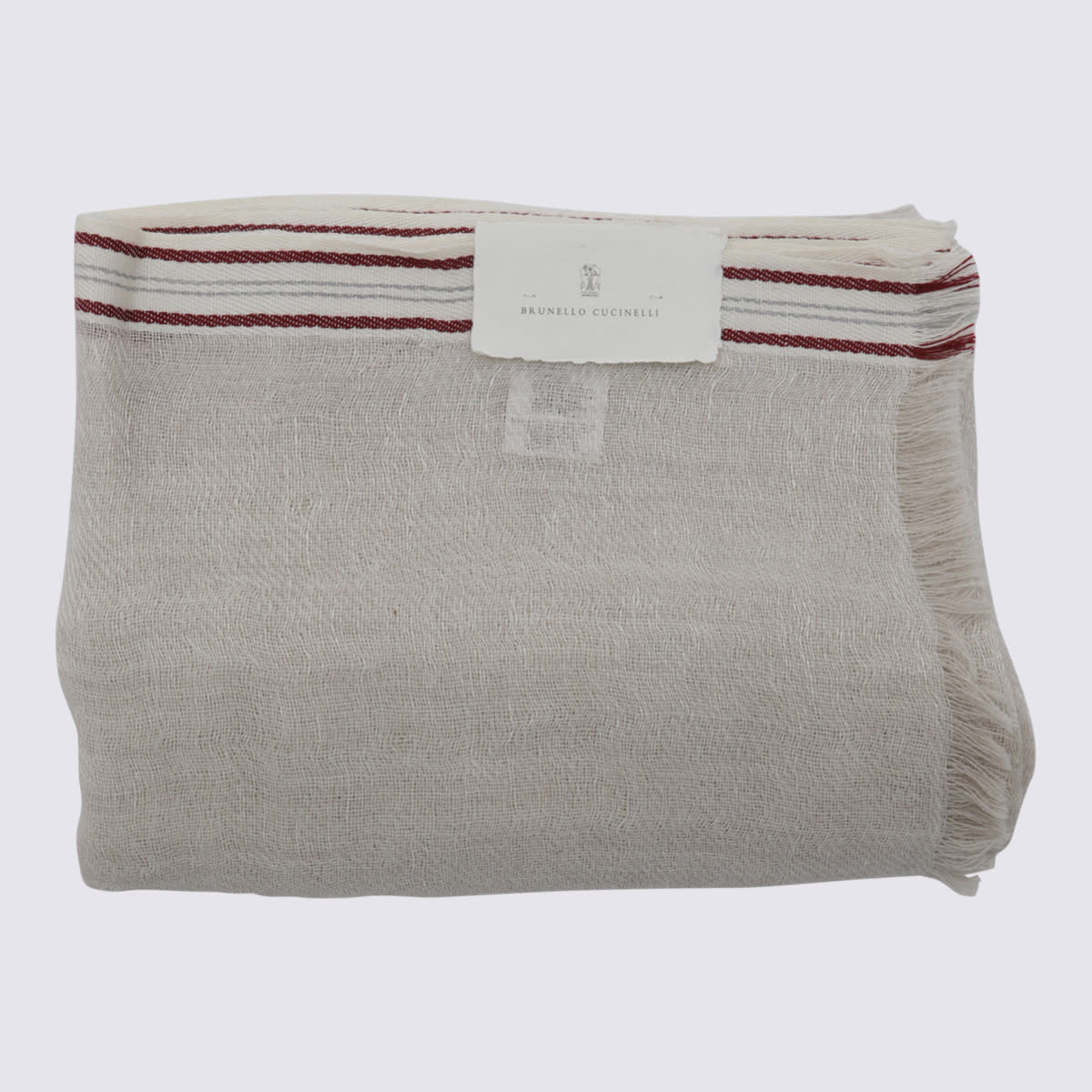 Beige Linen Scarves