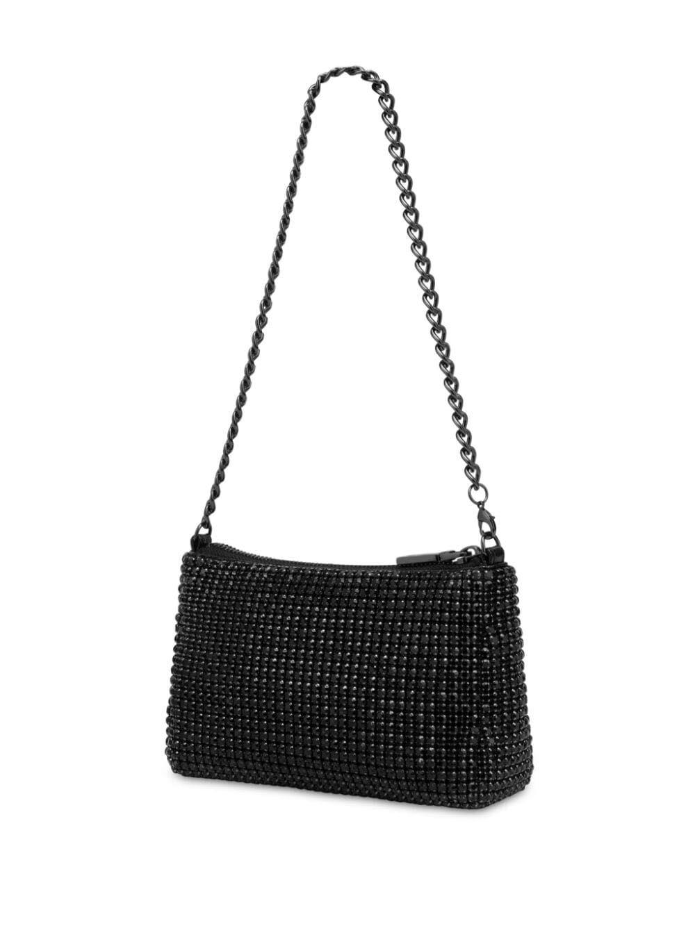 Shop Love Moschino Shoulder Bag In A Black Black