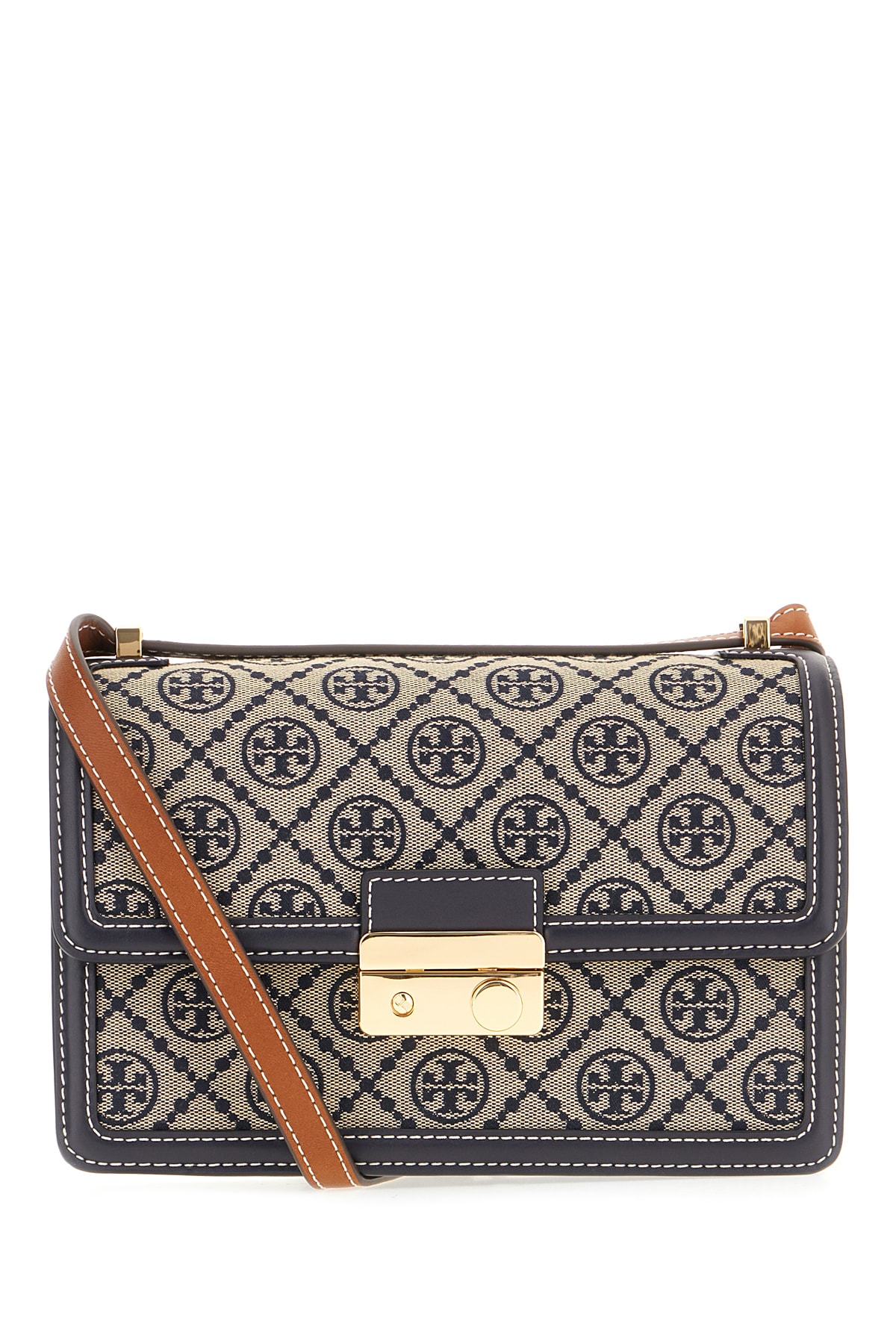 Tory Burch Multicolor Fabric And Leather Shoulder Bag