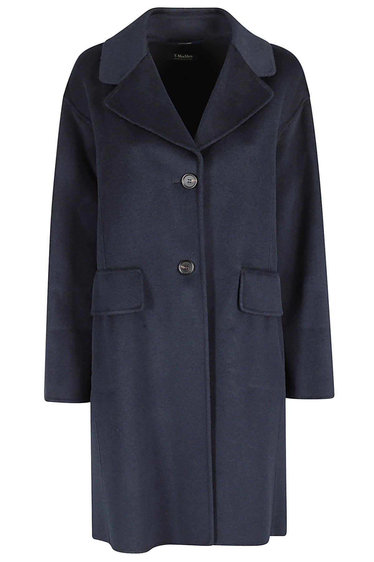 Shop 's Max Mara Coat In Midnightblue