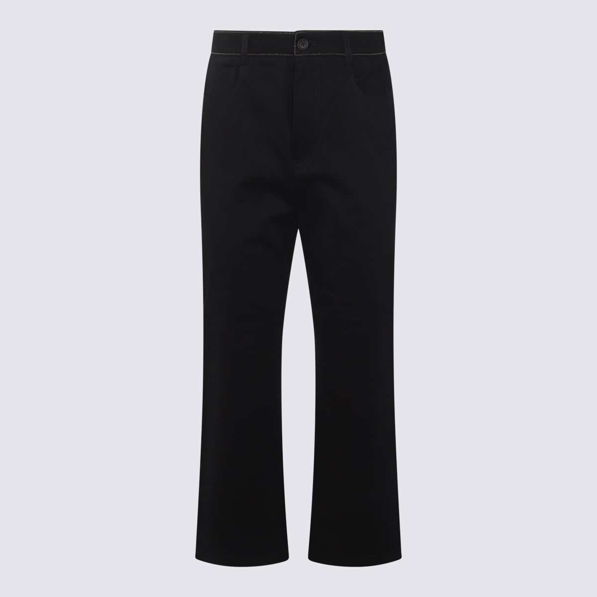 Fabiana Filippi Black Cotton Pants