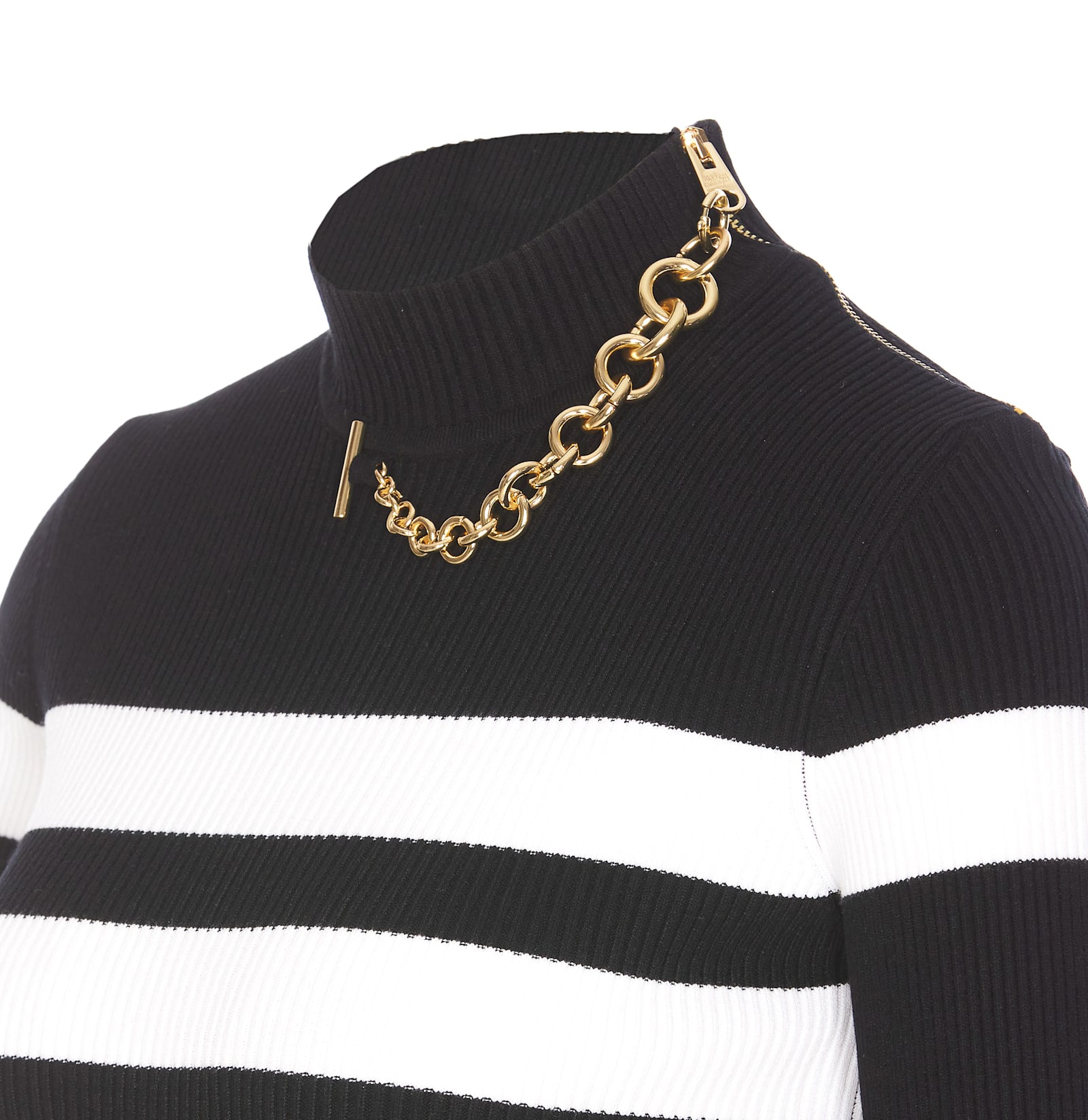 Jean Paul Gaultier The Viscose Knitted Short Sleeves Pullover
