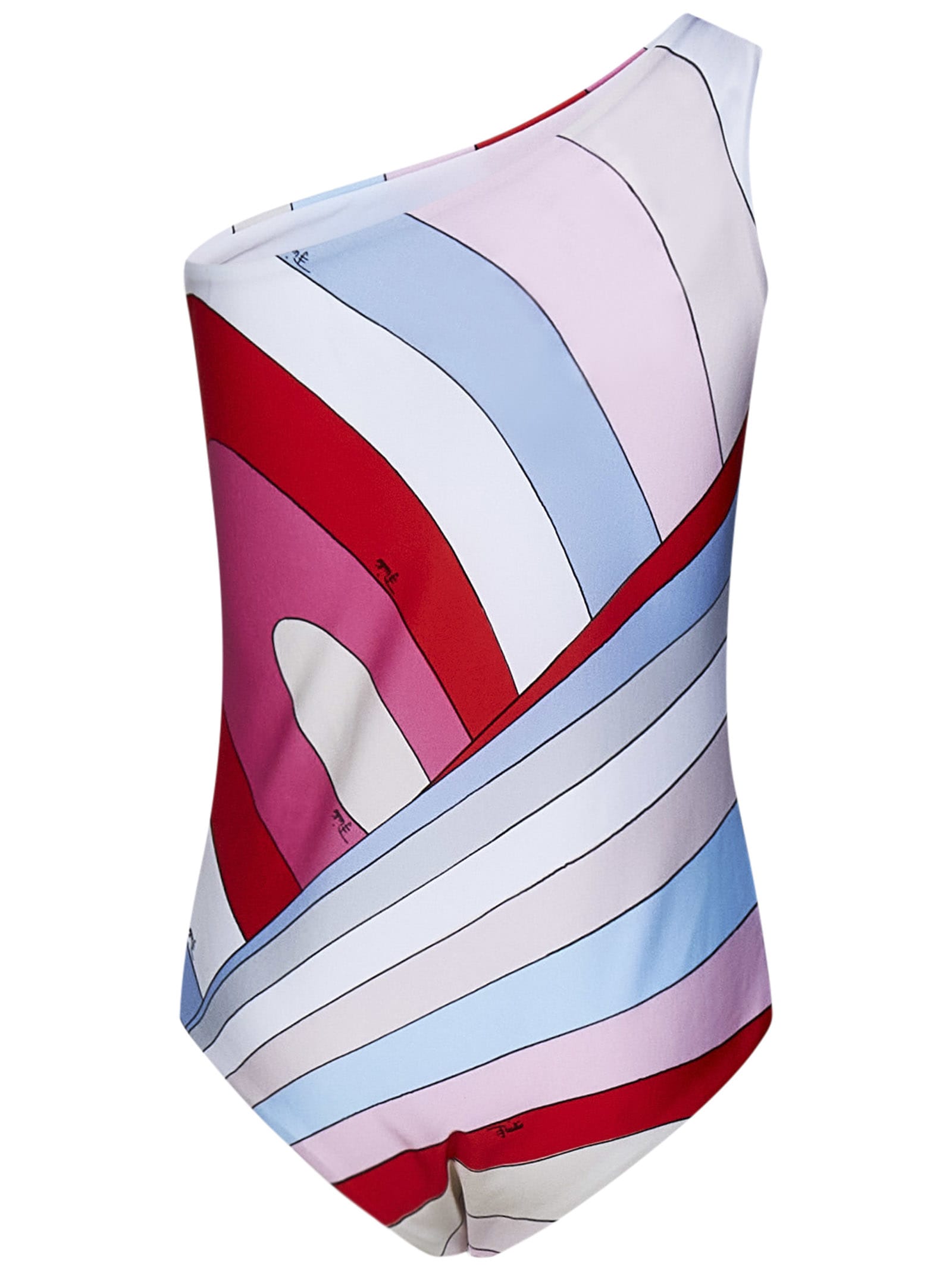 Shop Pucci Swimsuit In Multicolore