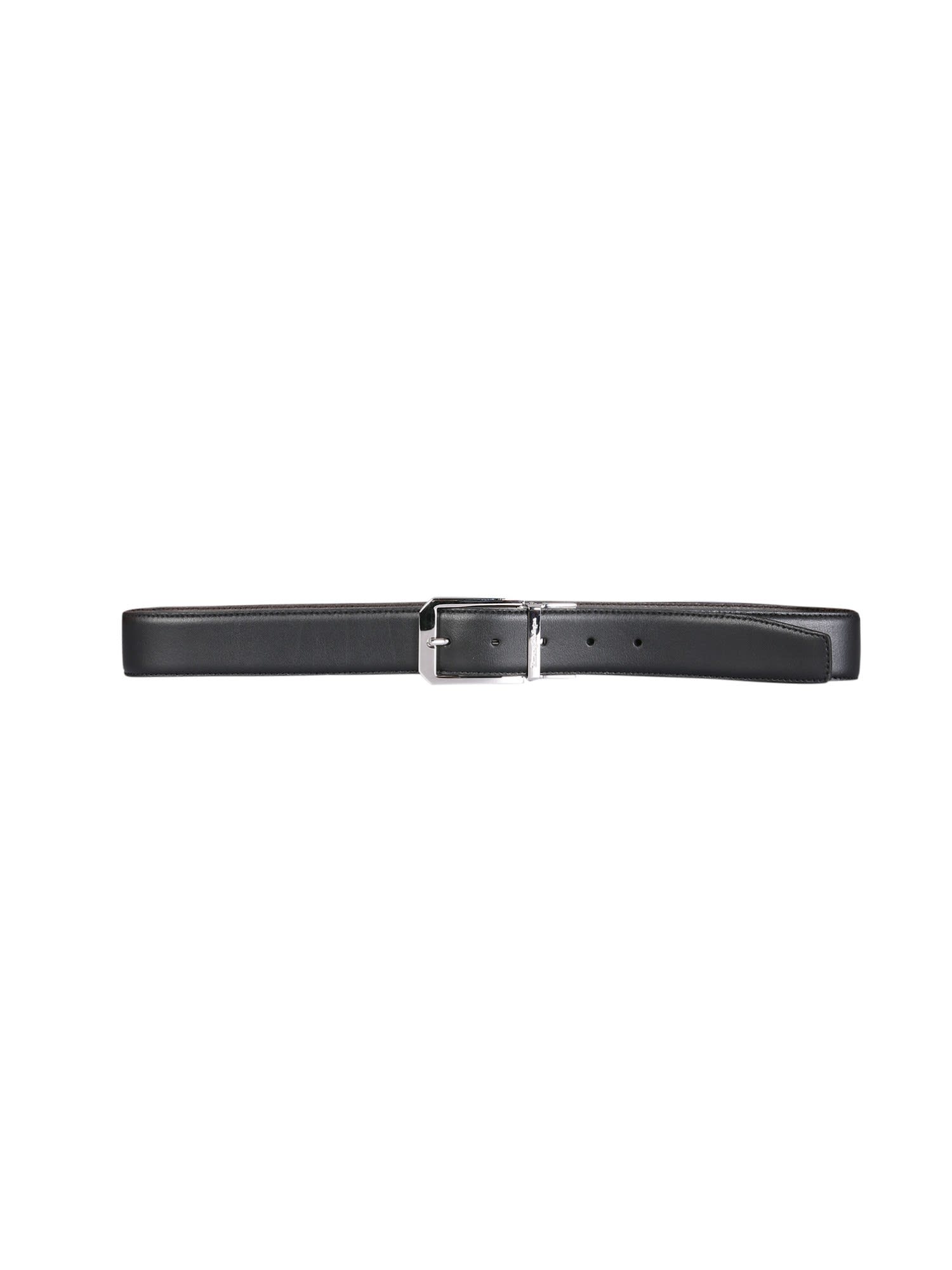 Z Zegna Belt With Reversible Buckle