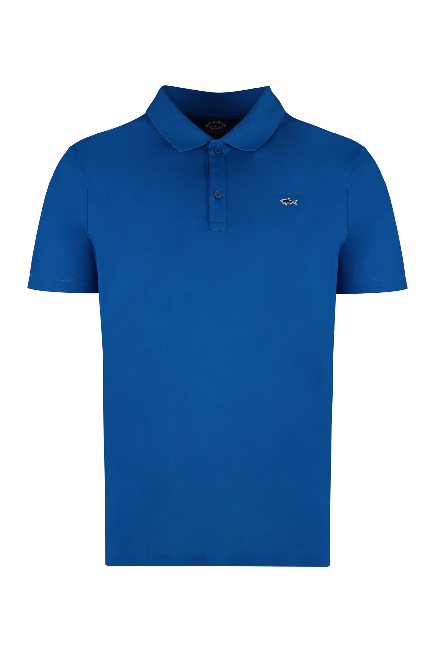 Paul&amp;shark Cotton-piqué Polo Shirt In Blue