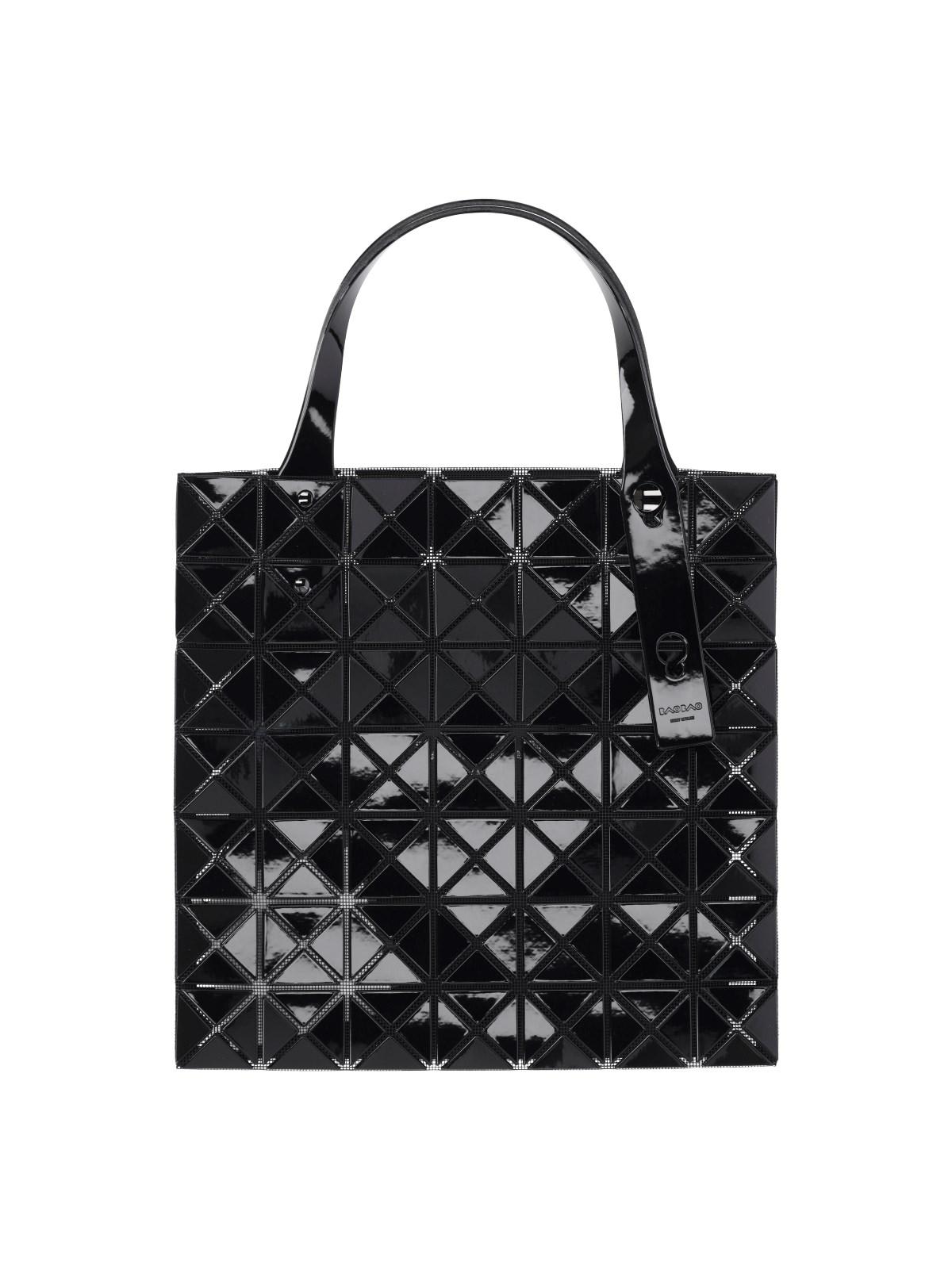 Shop Bao Bao Issey Miyake Prism Small Tote Bag In Black