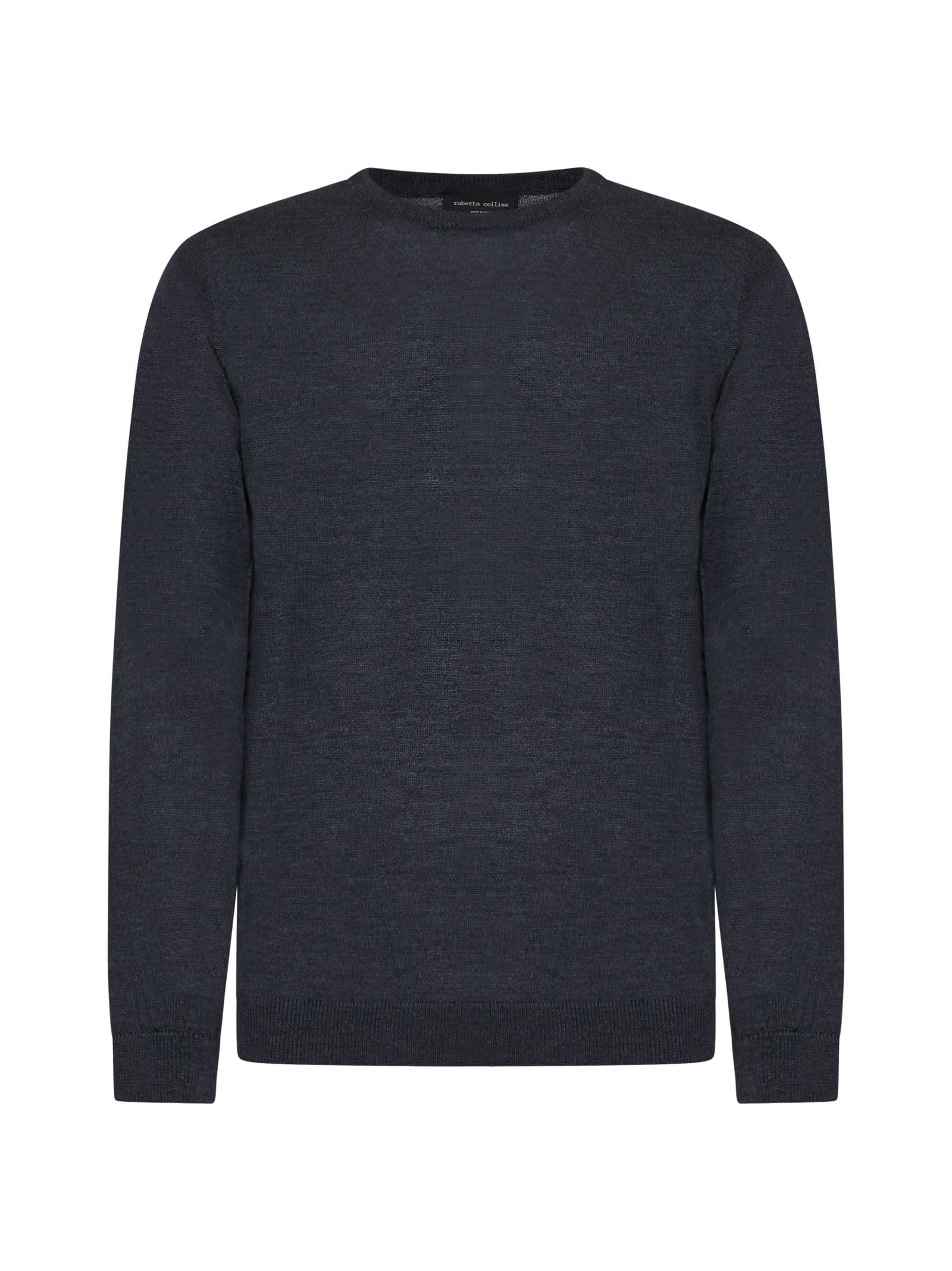 Shop Roberto Collina Sweater In Anthracite