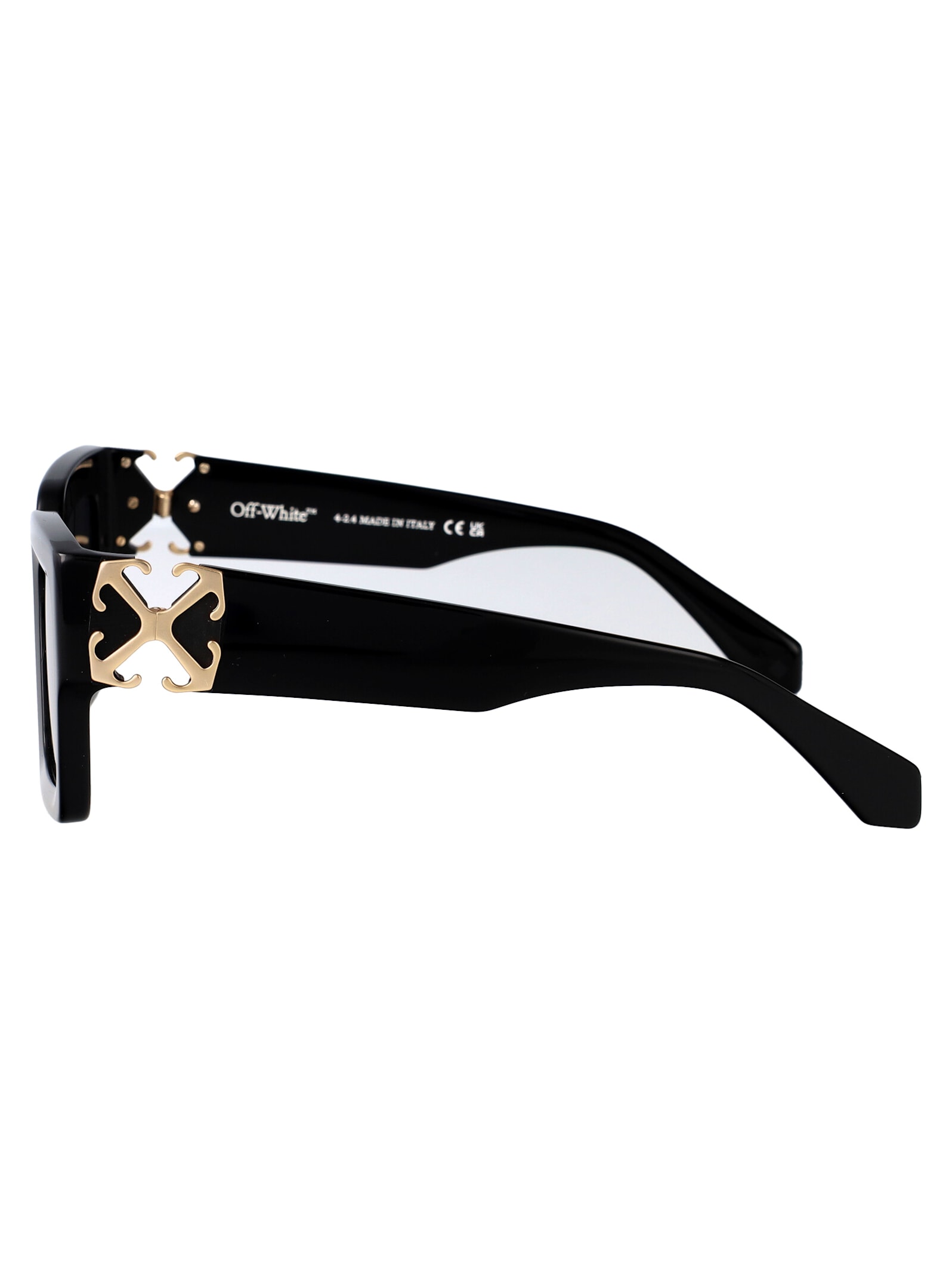 Off-white Catalina Sunglasses In Black Dark Grey