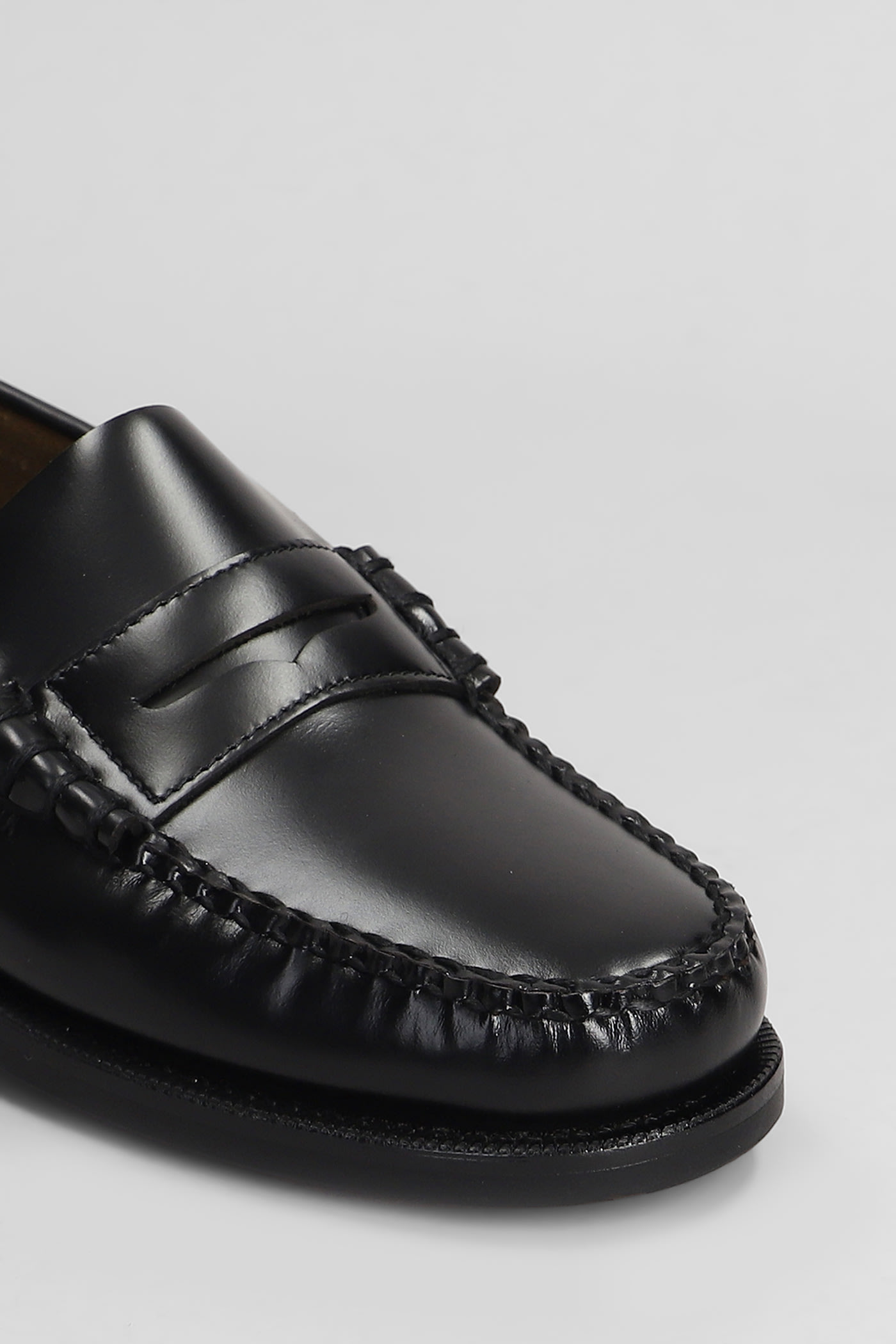 Sebago Black Pull-on Loafers