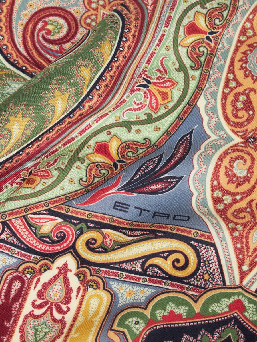 Shop Etro Aida Scarf In Multicolour