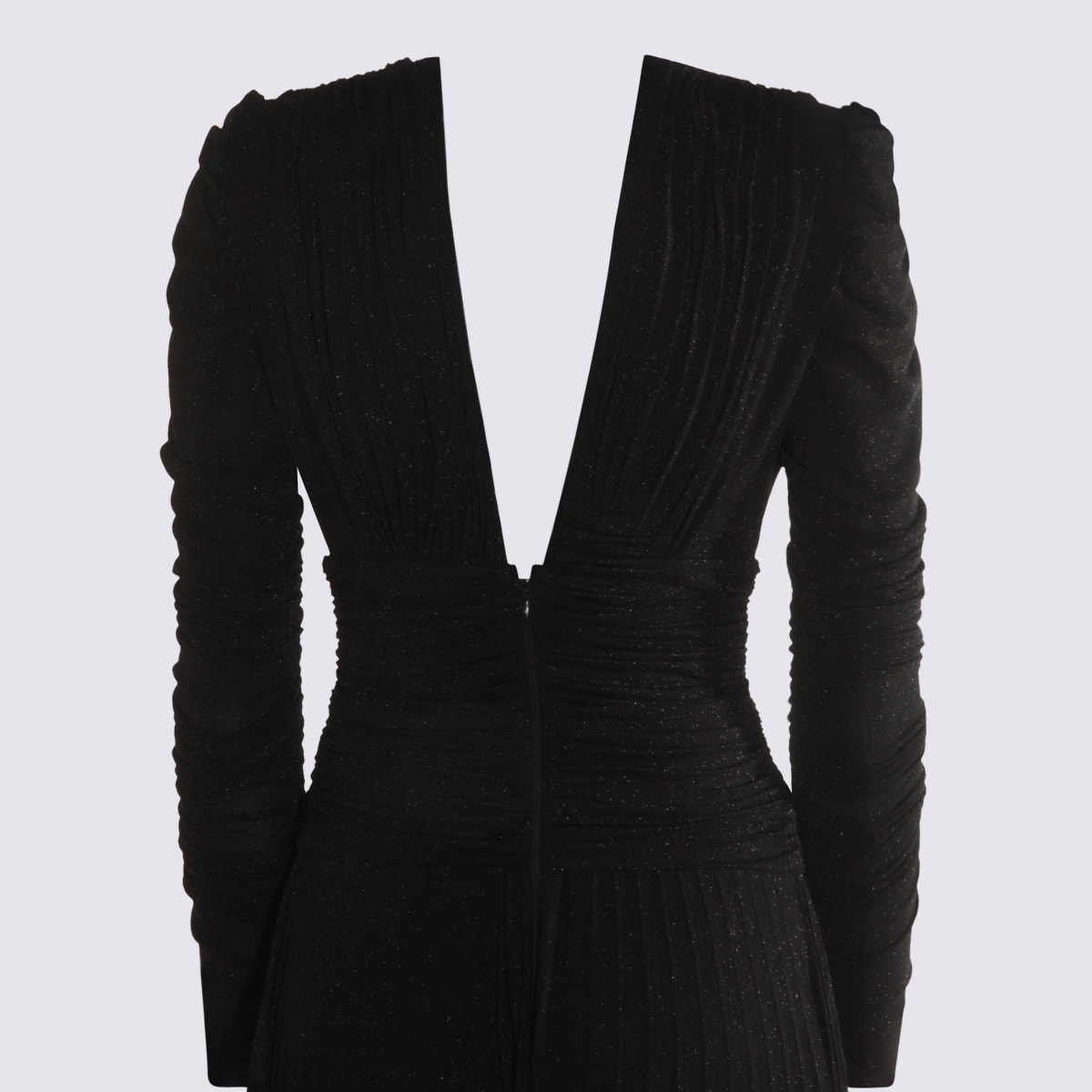 Elisabetta Franchi Black Dress In Black