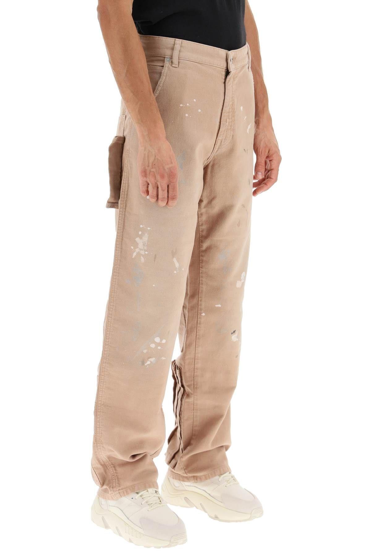 Darkpark Indron Cotton Pants In Beige