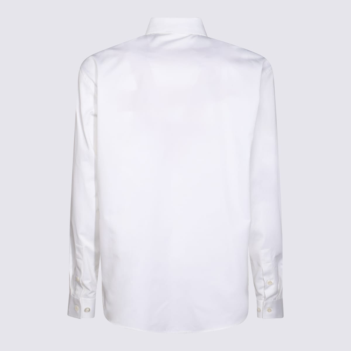 Shop Gucci White Cotton Shirt