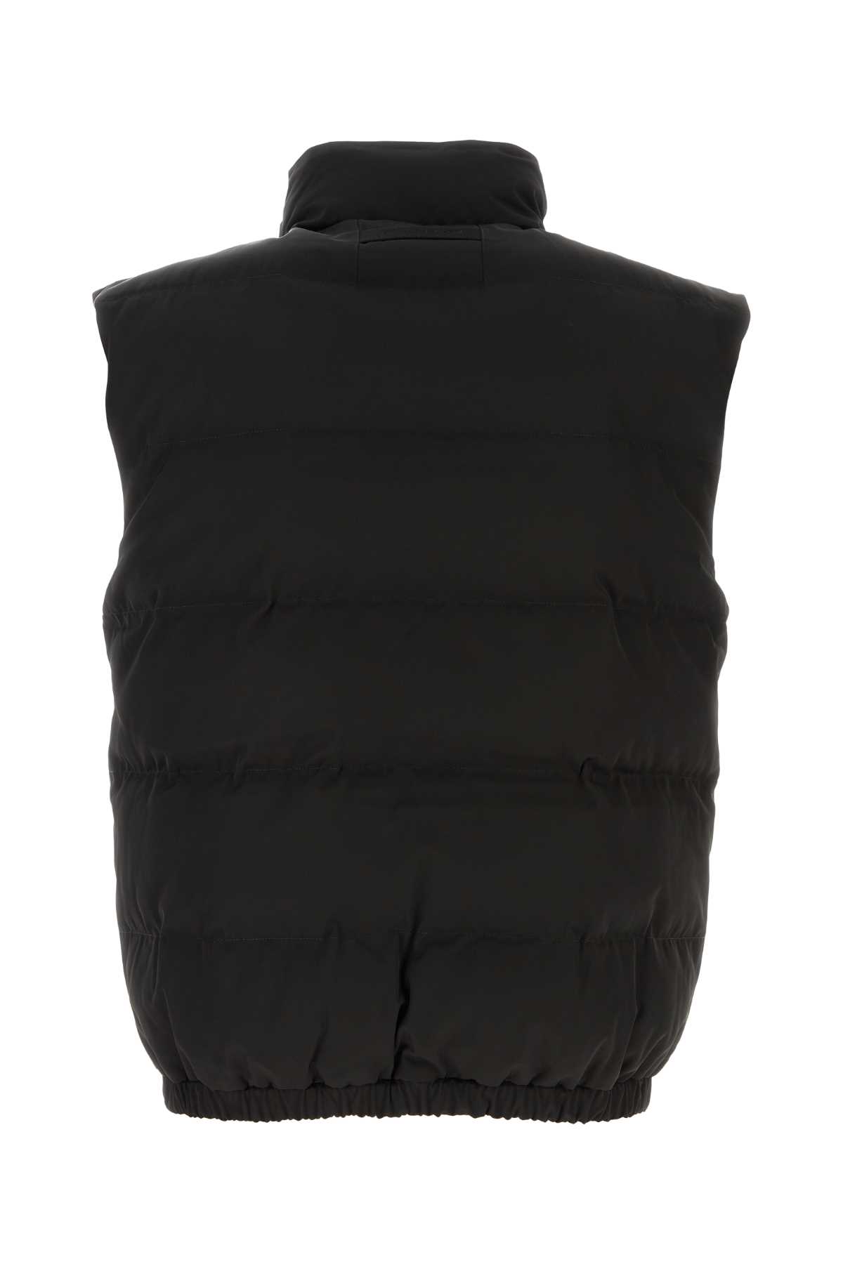 Shop Alyx Black Polyester Sleeveless Jacket