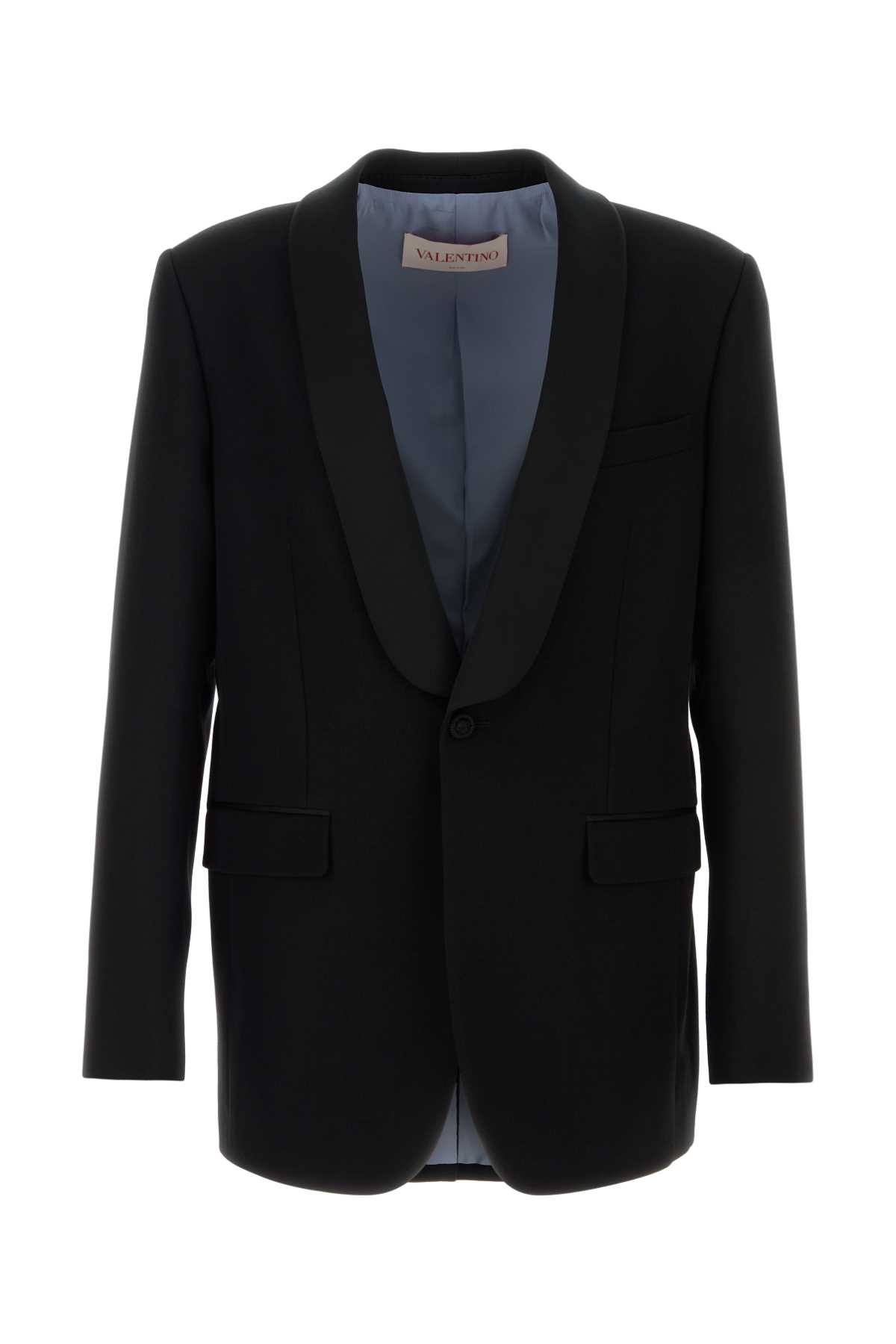 Black Wool Blazer