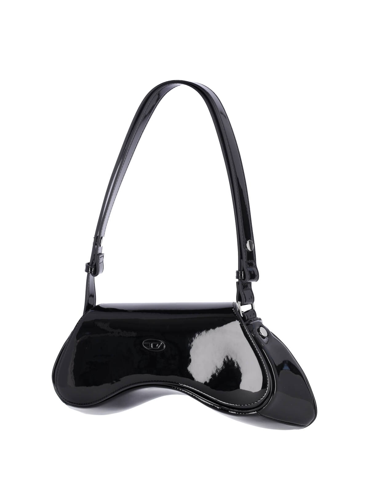 Diesel Play-crossbody Bag In Semi Gloss Leather