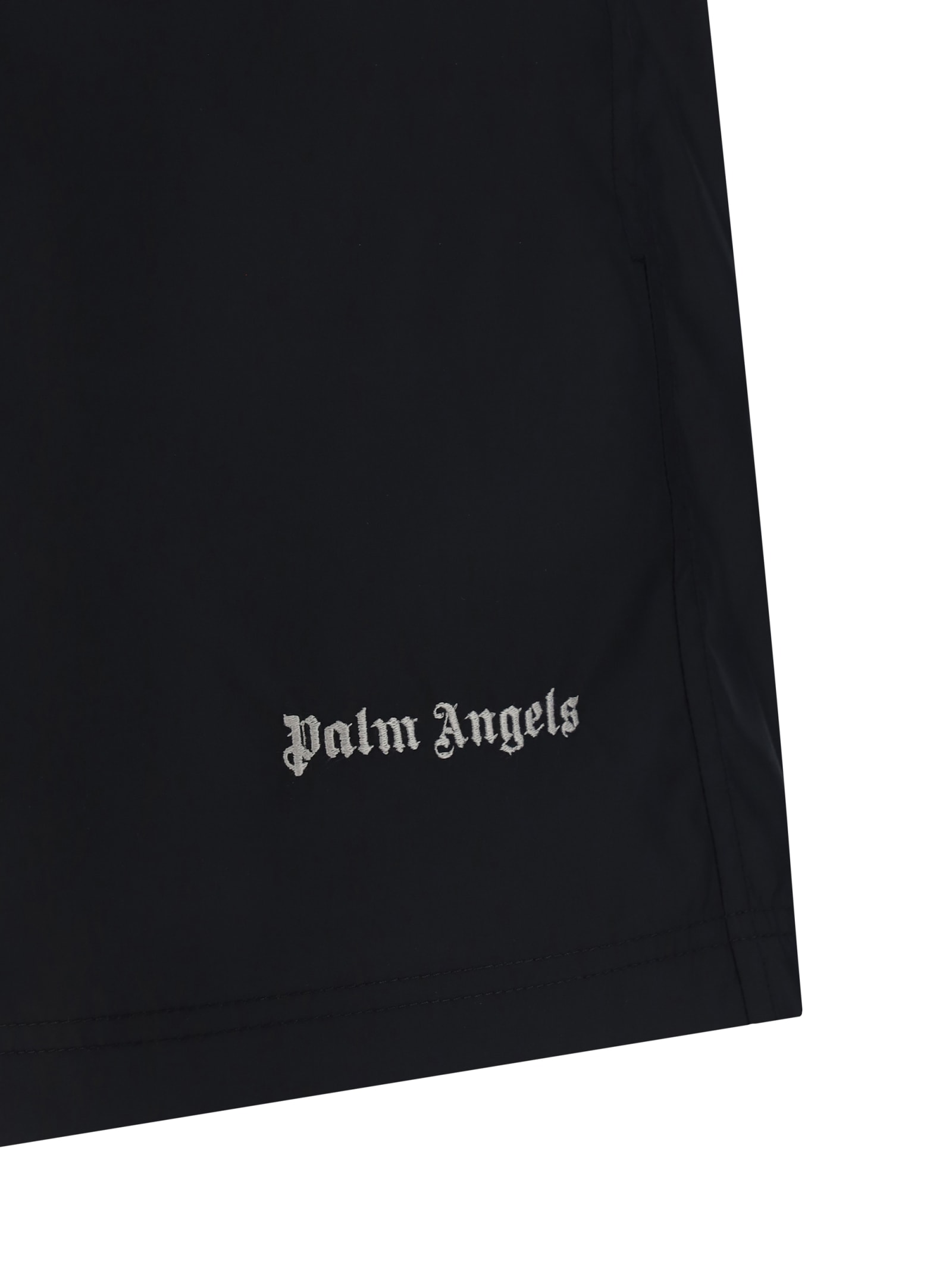 Shop Palm Angels Swimshort In Black