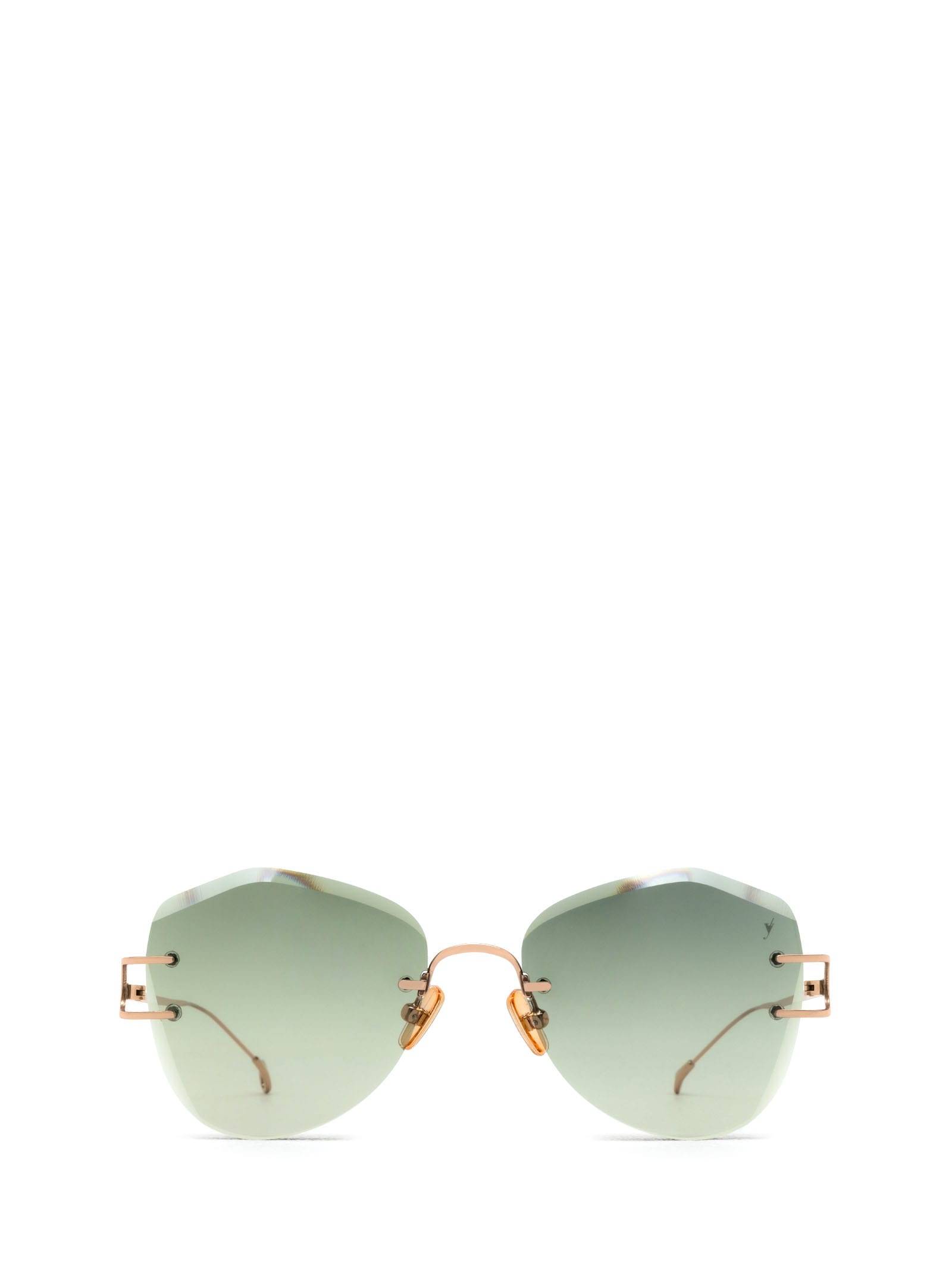 Shop Eyepetizer Rivoli Rose Gold Sunglasses