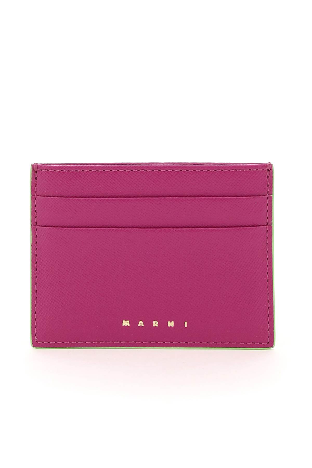 Marni Saffiano Leather Cardholder