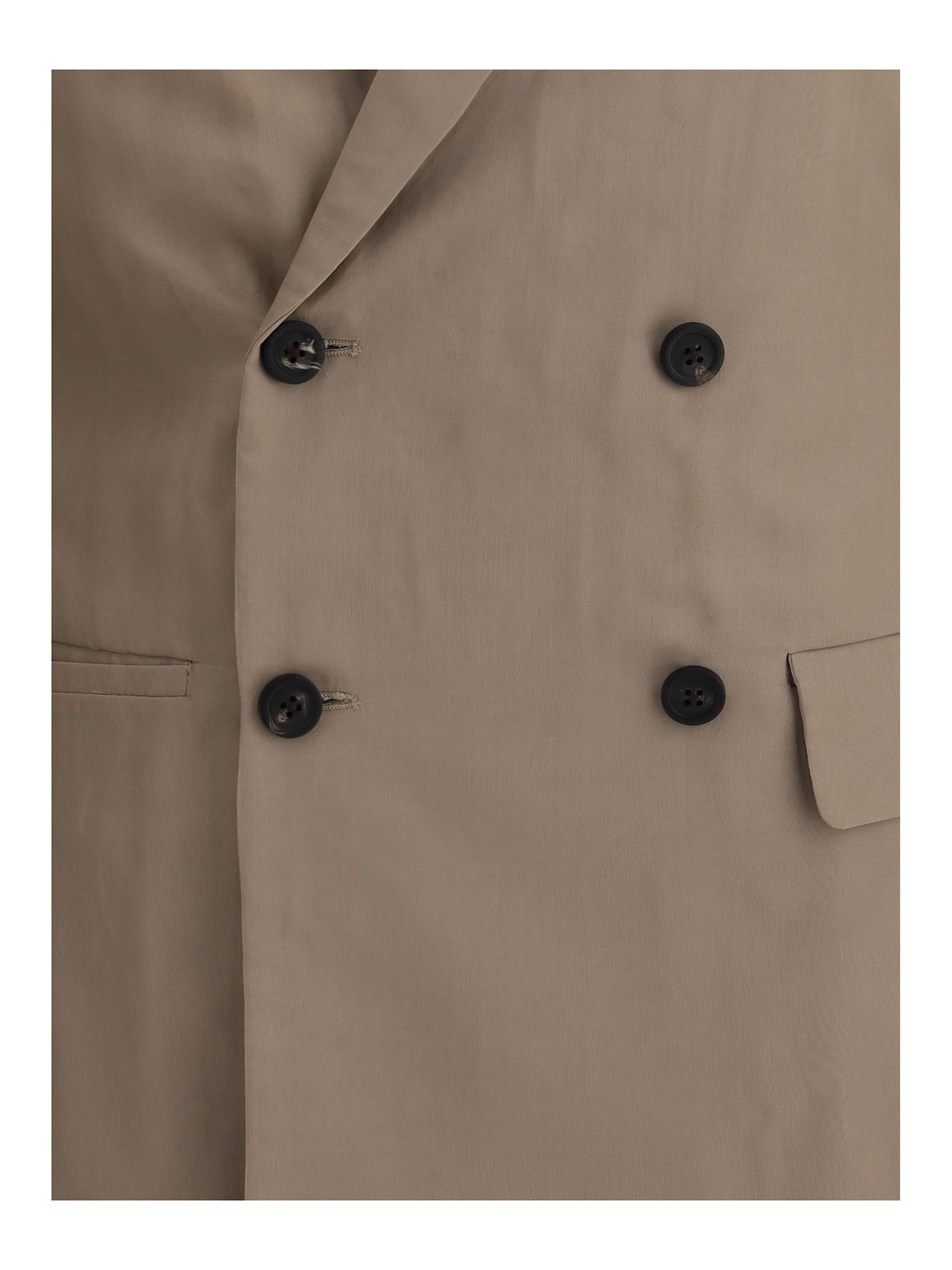 Rick Owens Women Double-breasted Blazer In Neutral