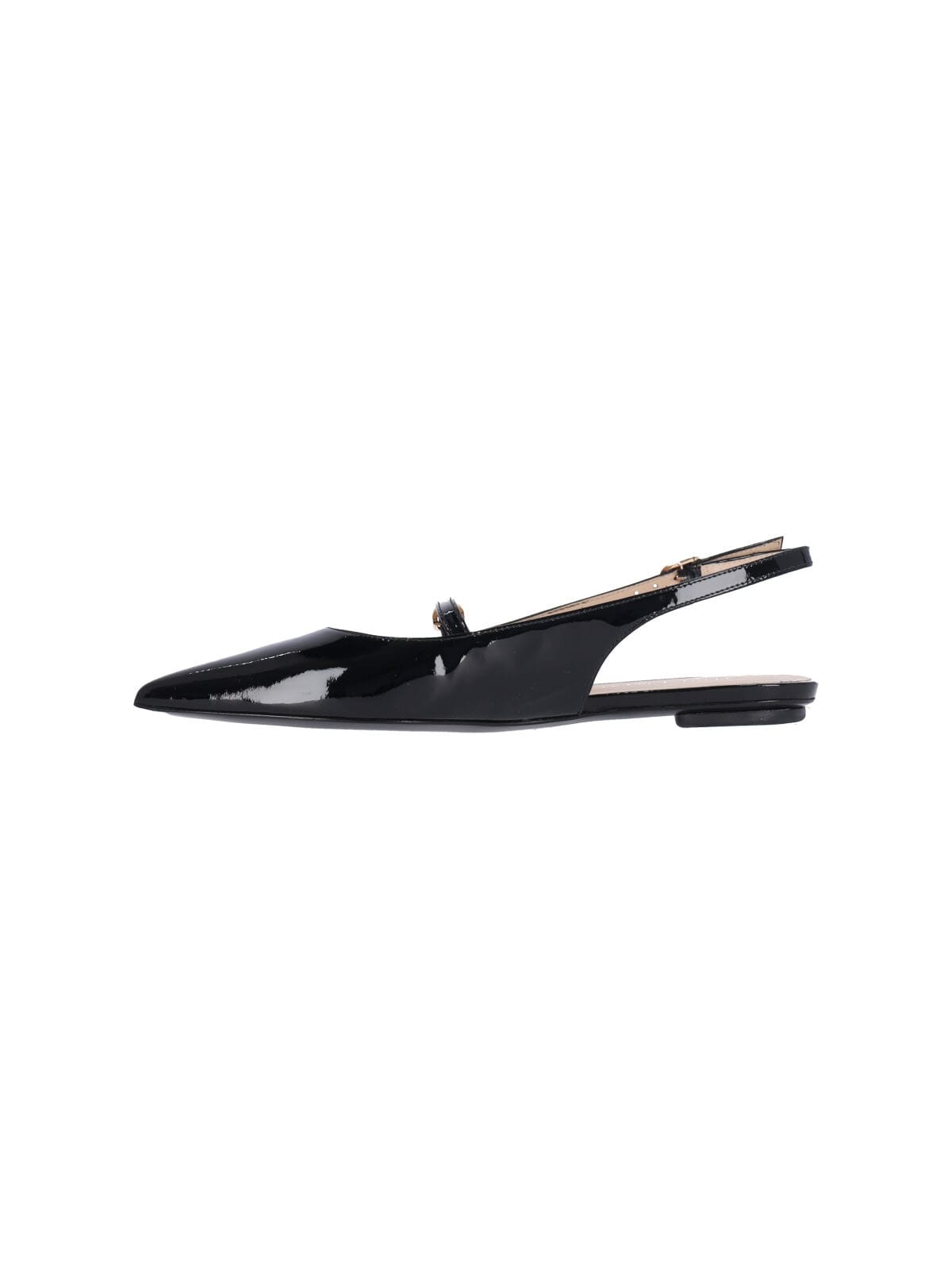 Stuart Weitzman Emilia Slingback Mules In Black