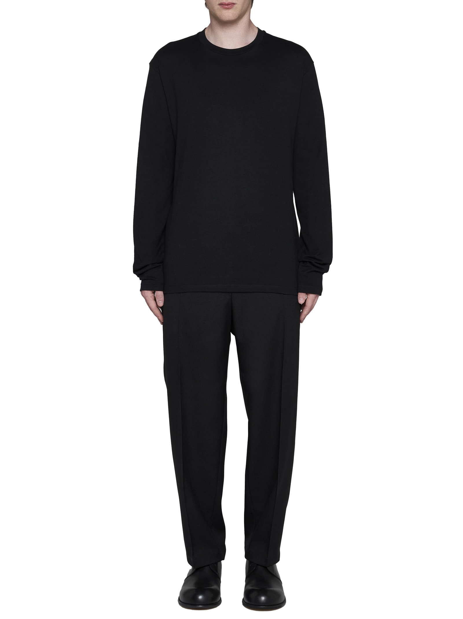 Shop Jil Sander T-shirt In Black