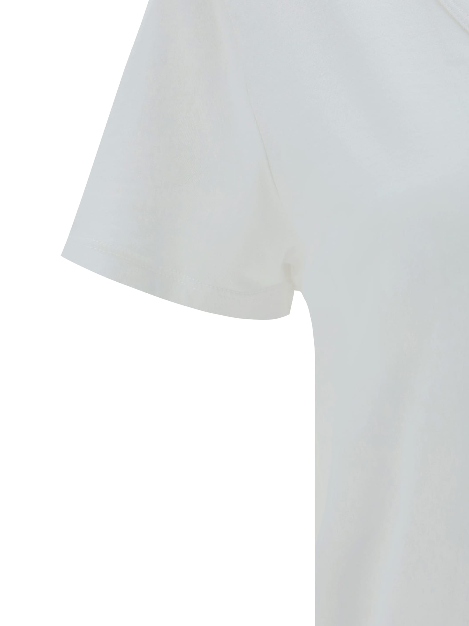 Shop Agolde Cameron T-shirt In Wht White