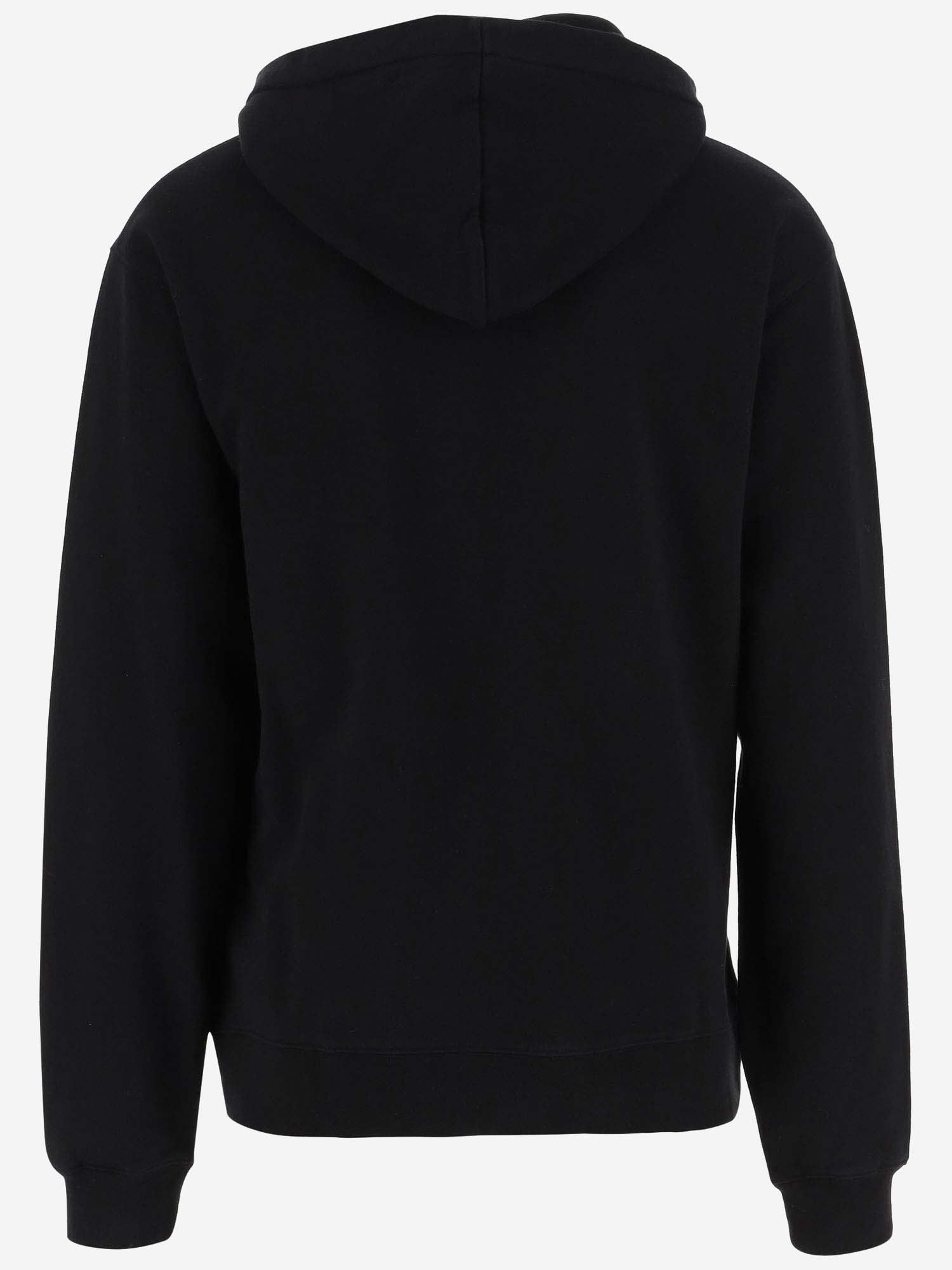 Shop Jacquemus Le Hoodie Grosgrain In Black