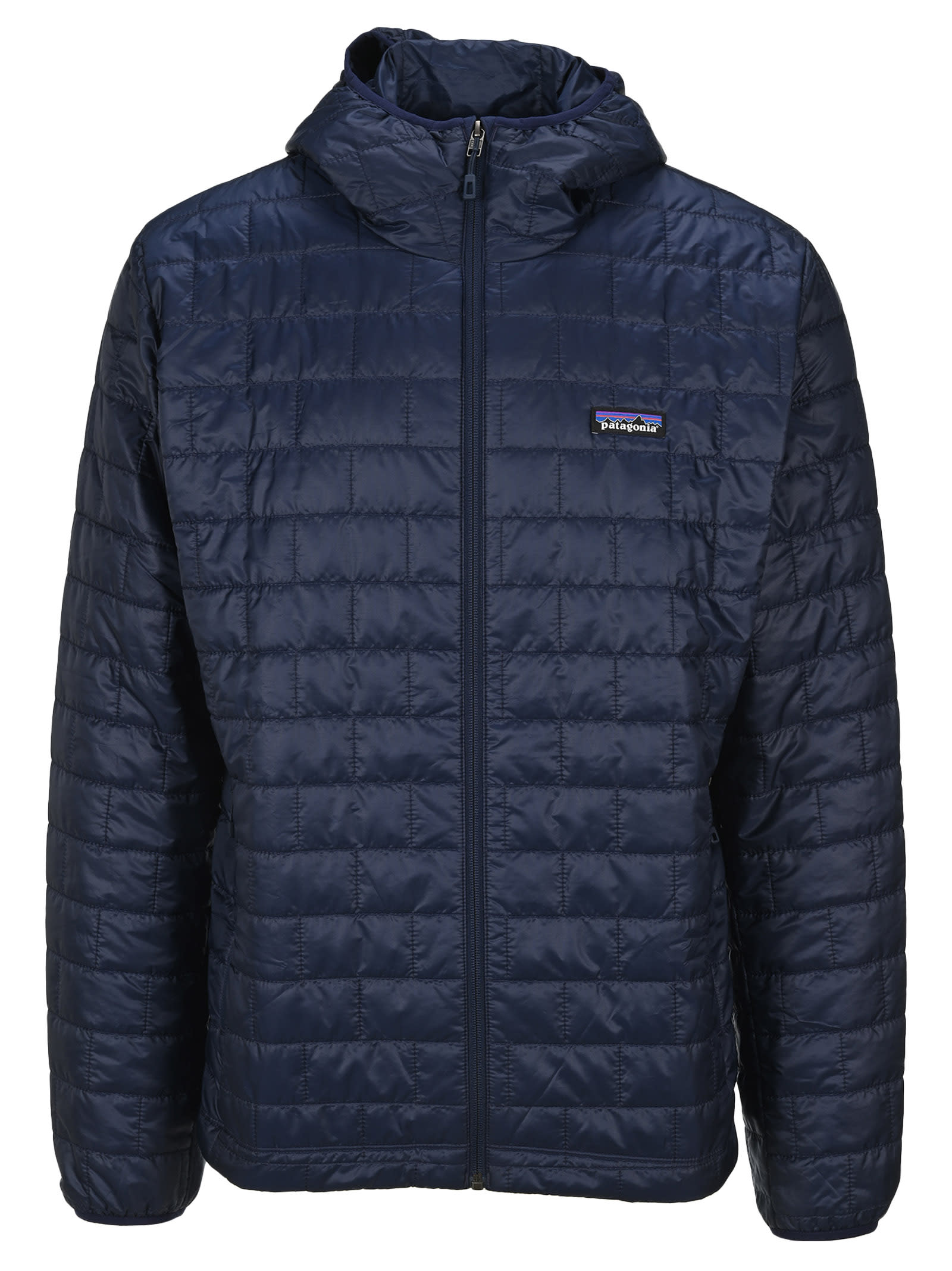 patagonia nano puff hoody navy