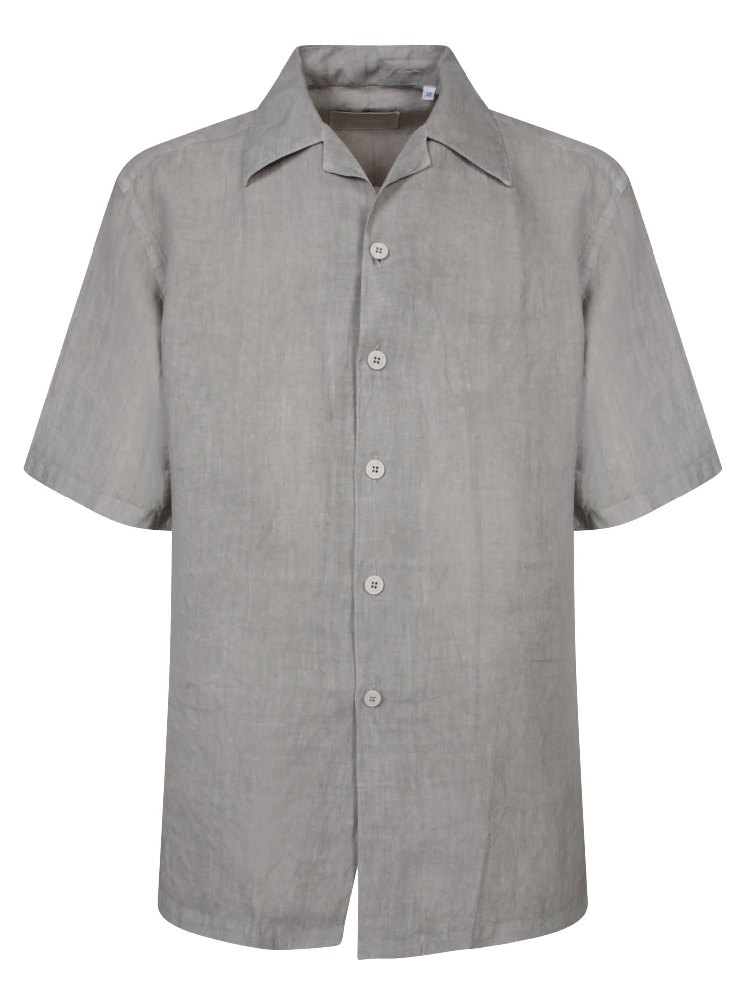 Shop Costumein Robin Green Grey Linen Shirt