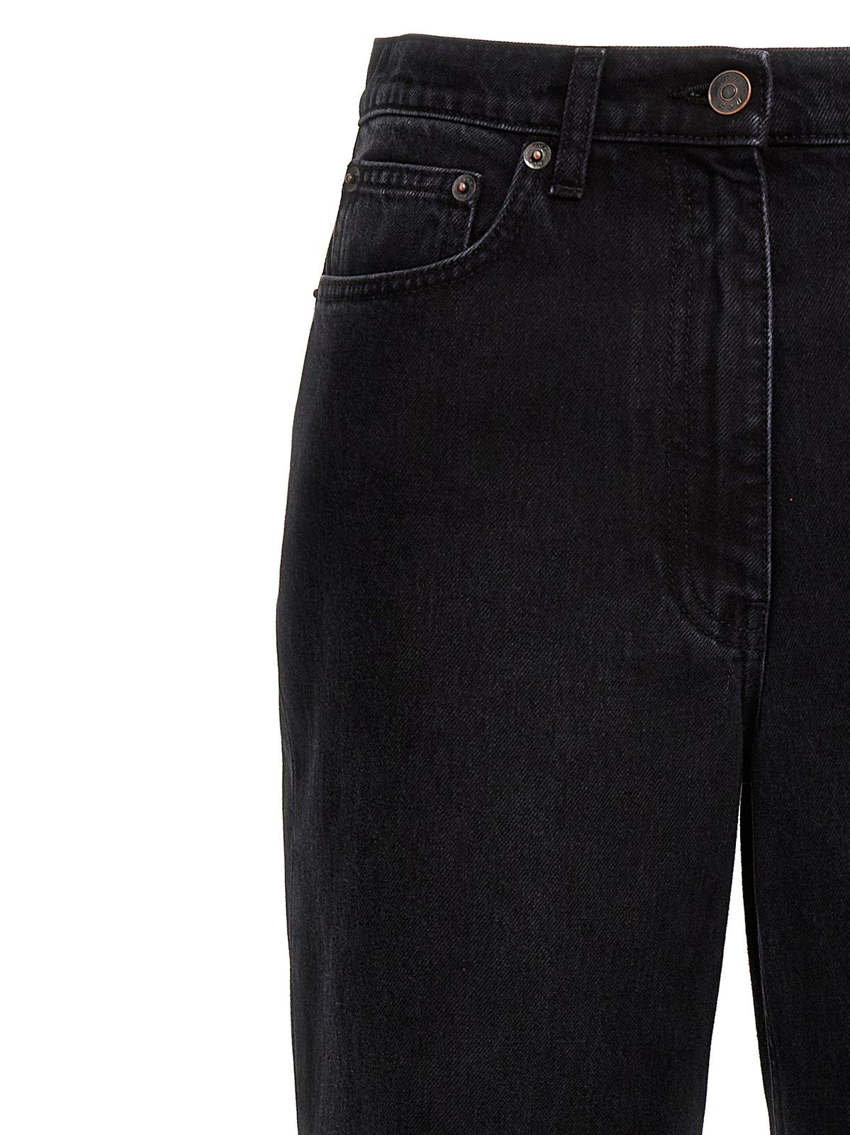 Shop The Row Flared Dan Jeans In Black