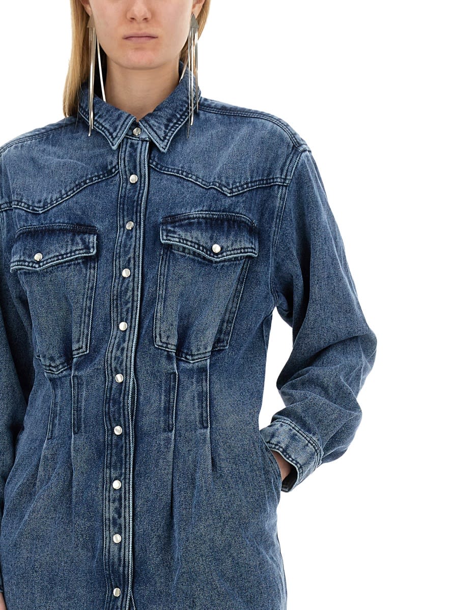 Isabel Marant Liliko Chemis In Blue